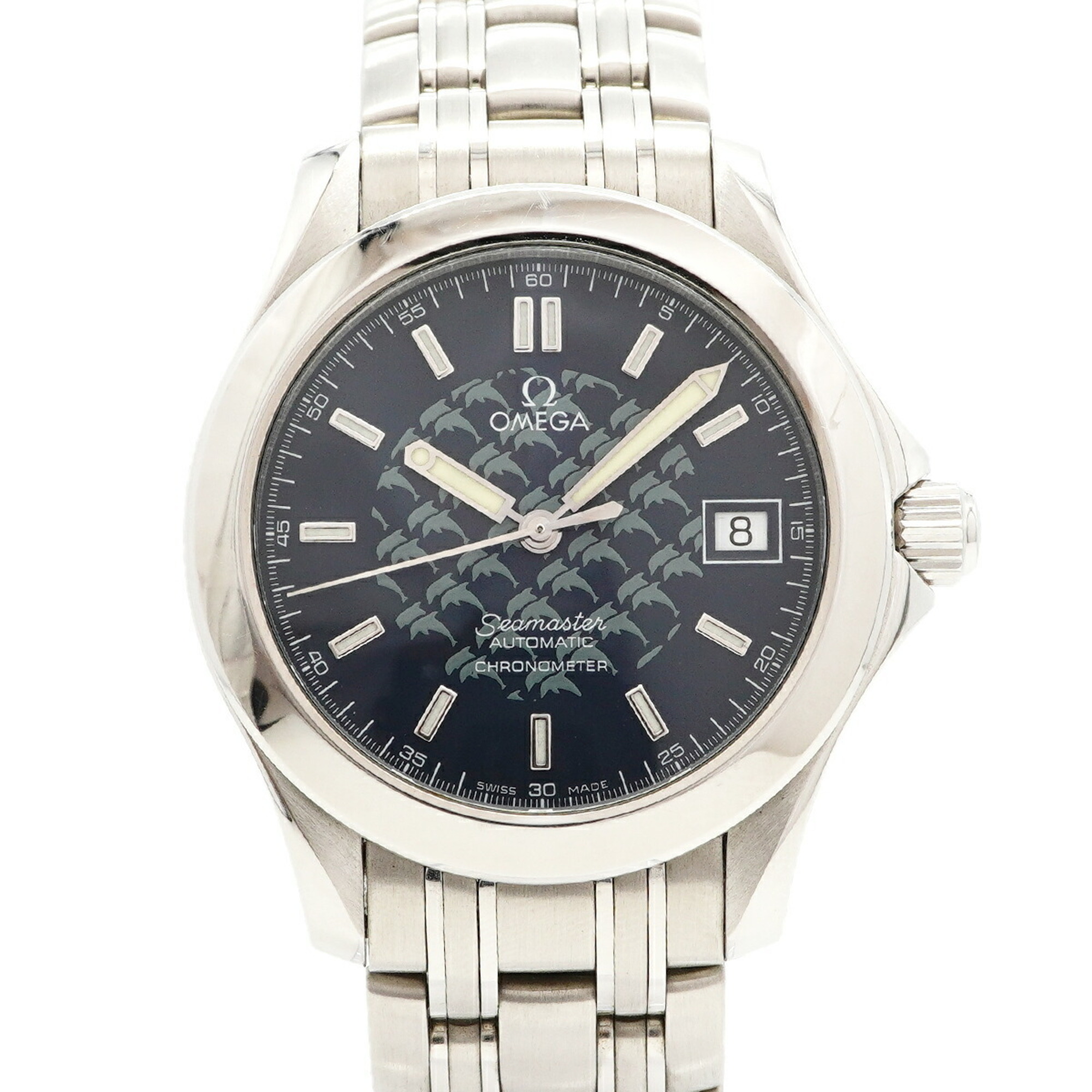 Omega Seamaster Jacques Mayol Limited Edition of 3500 pieces worldwide, 2508.80, Blue Dial Men\'s Wa