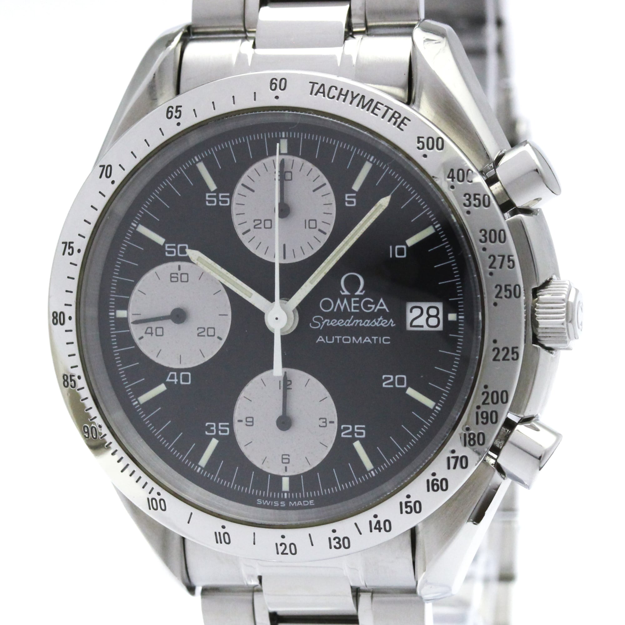 OMEGA Speedmaster Date Steel Automatic Mens Watch 3511.50 Polished