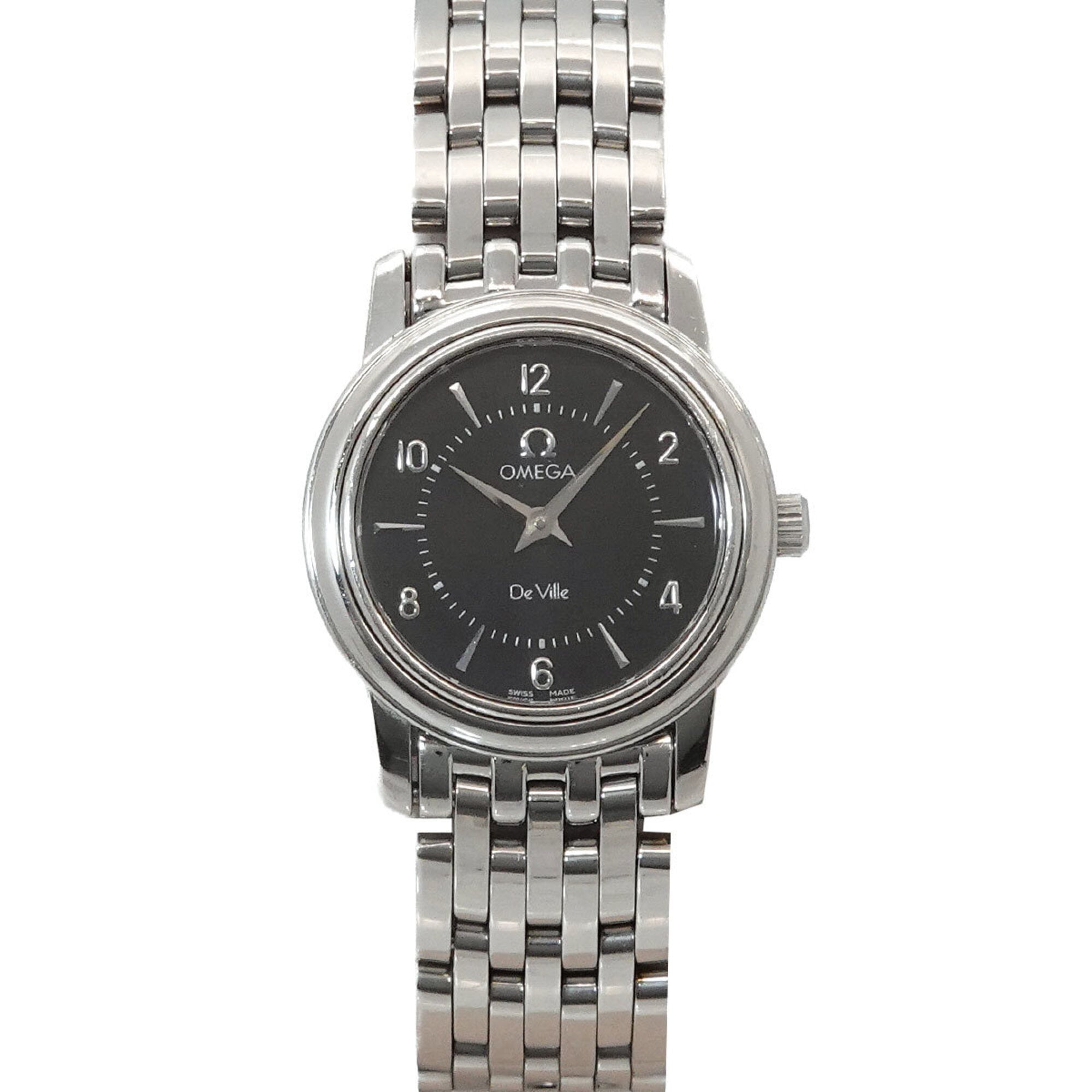 Omega De Ville Prestige 4570 50 Women\'s Watch Black Quartz