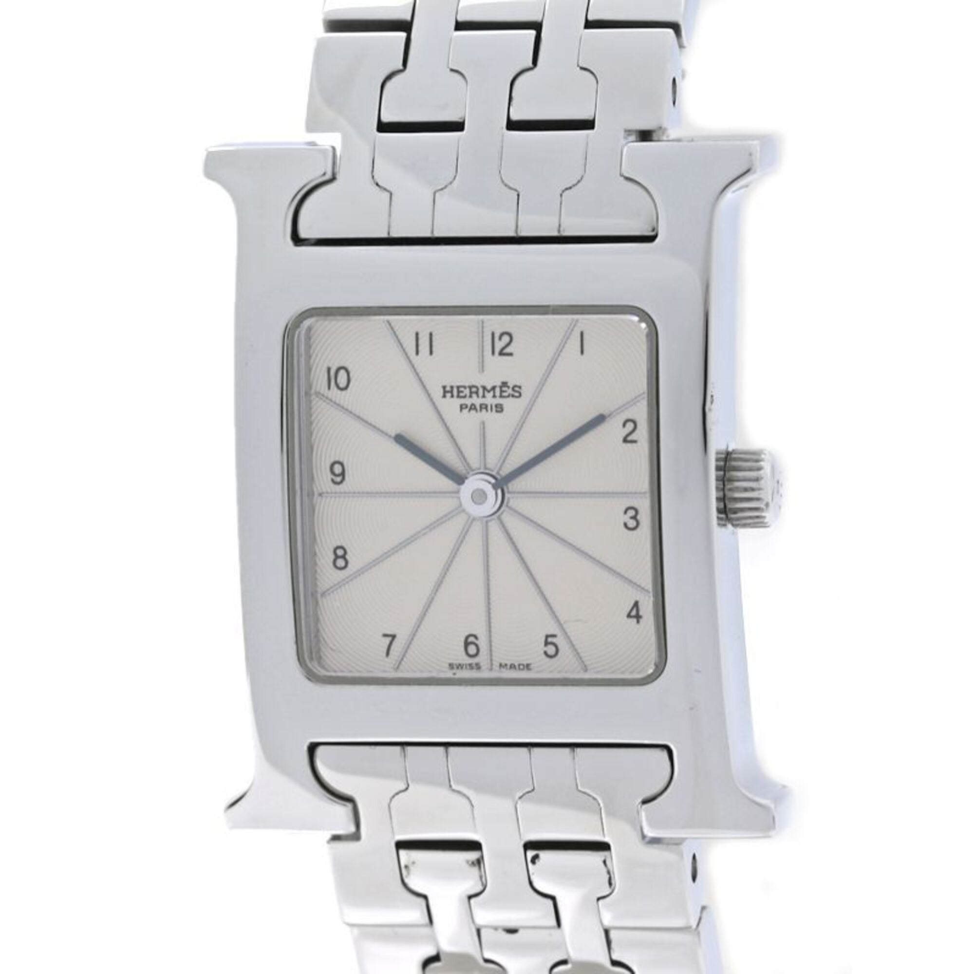 HERMES H-Watch HH1.210.260/4804 Women\'s Watch Stainless Steel /40405