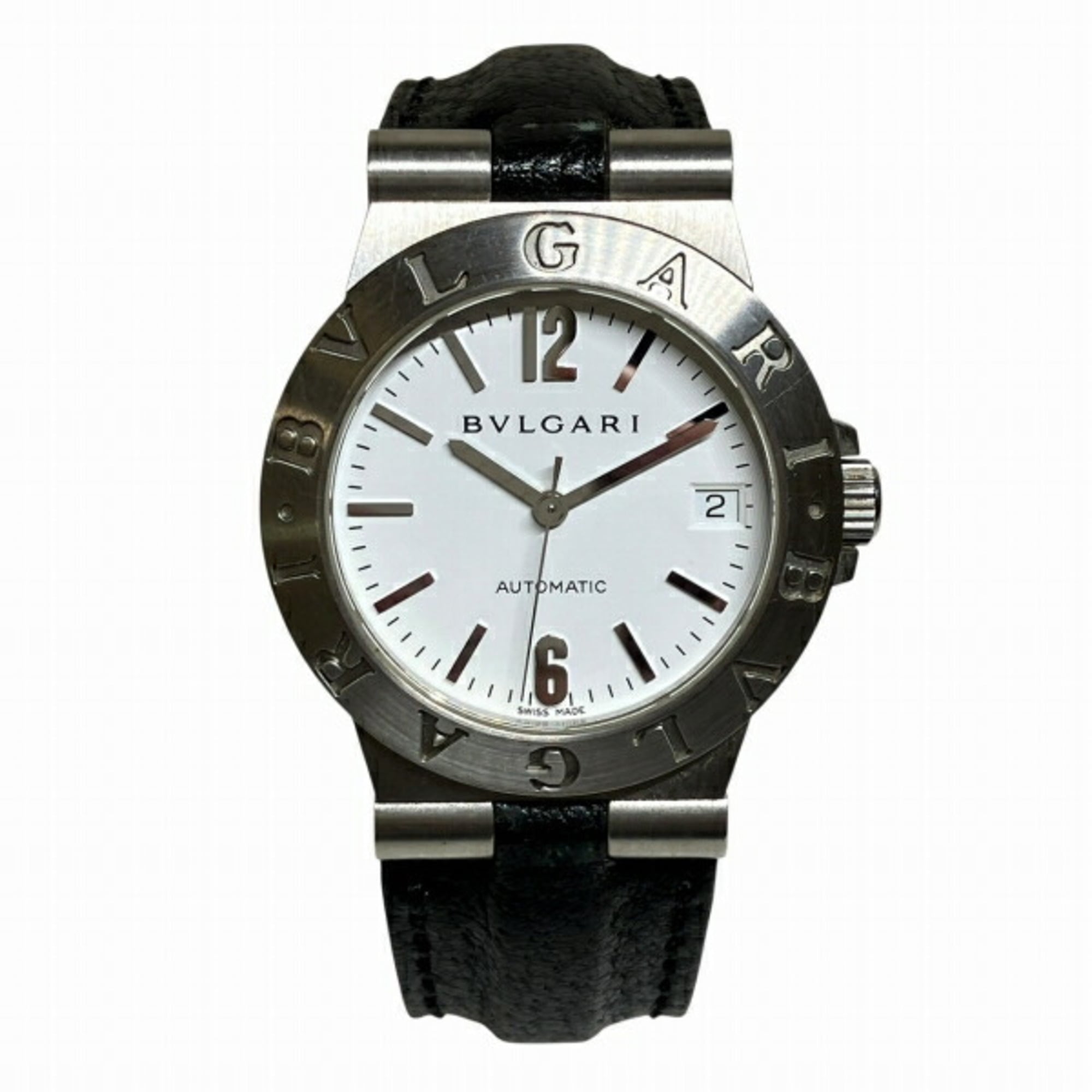 Bulgari BVLGARI Diagono Sport Date LCV35S Automatic Watch Men\'s