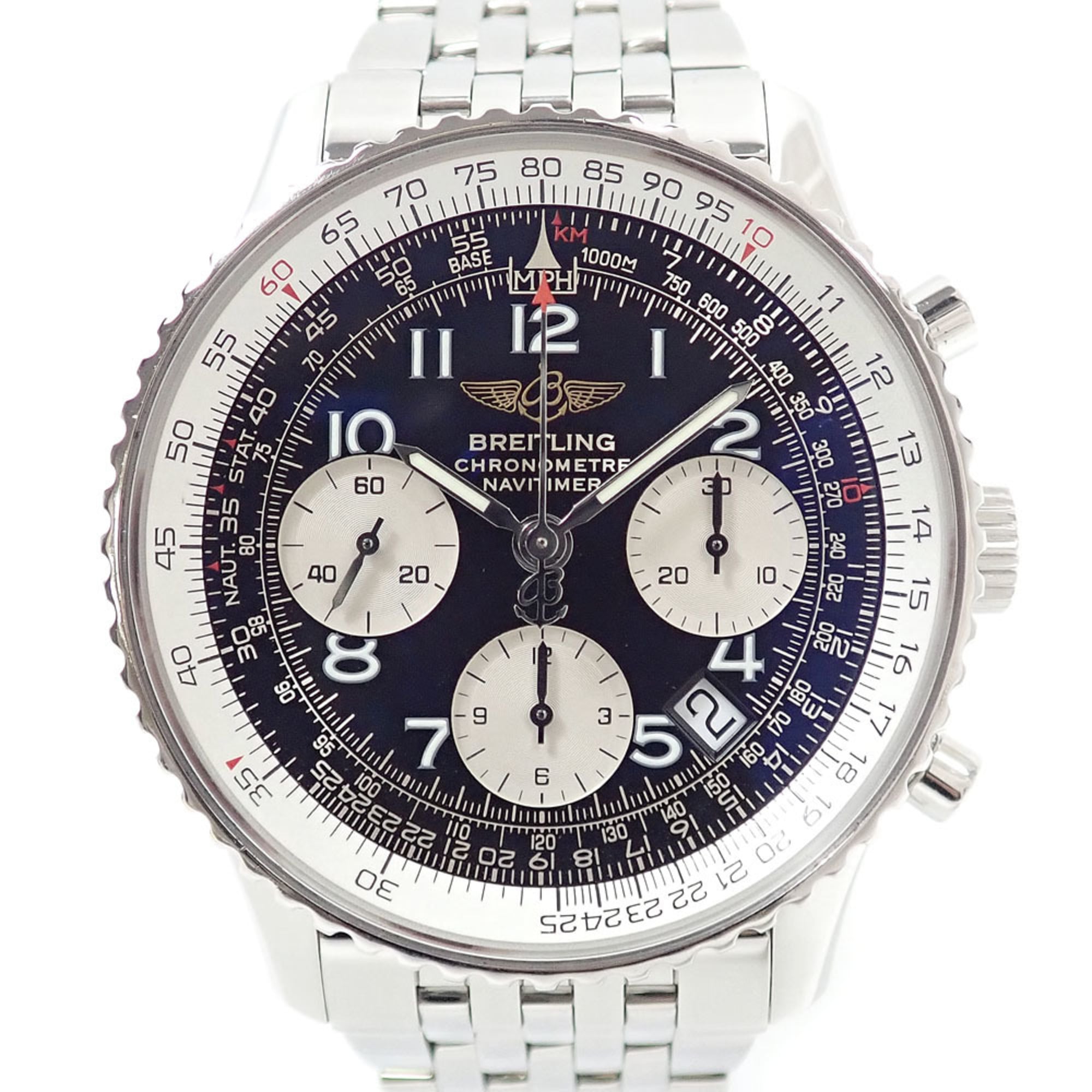 Breitling Navitimer Men\'s Automatic Watch SS A23322 Self-winding