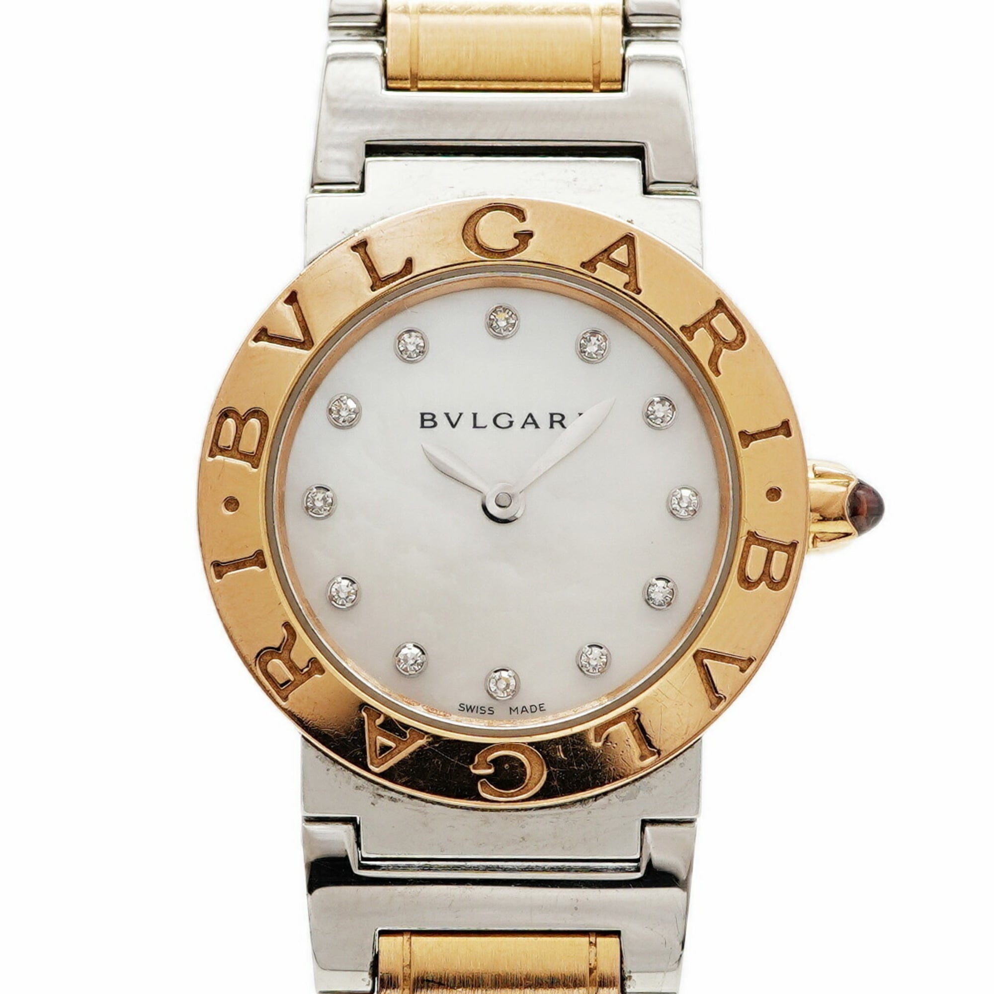 Bvlgari BBLP26SG White Dial Women\'s Watch
