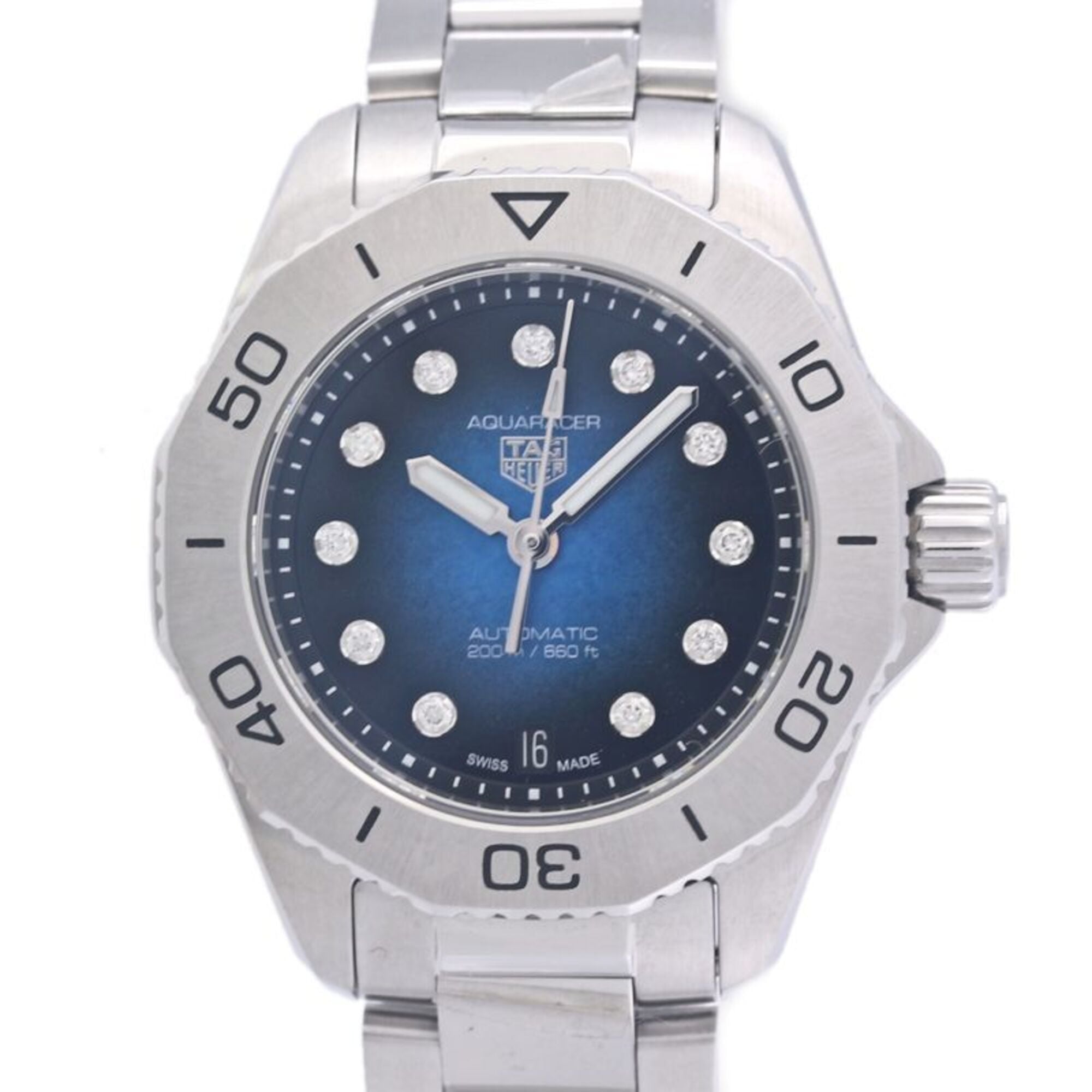TAG Heuer Aquaracer 11P Diamond WBP2411.BA0622 Women\'s Watch Stainless Steel 40319