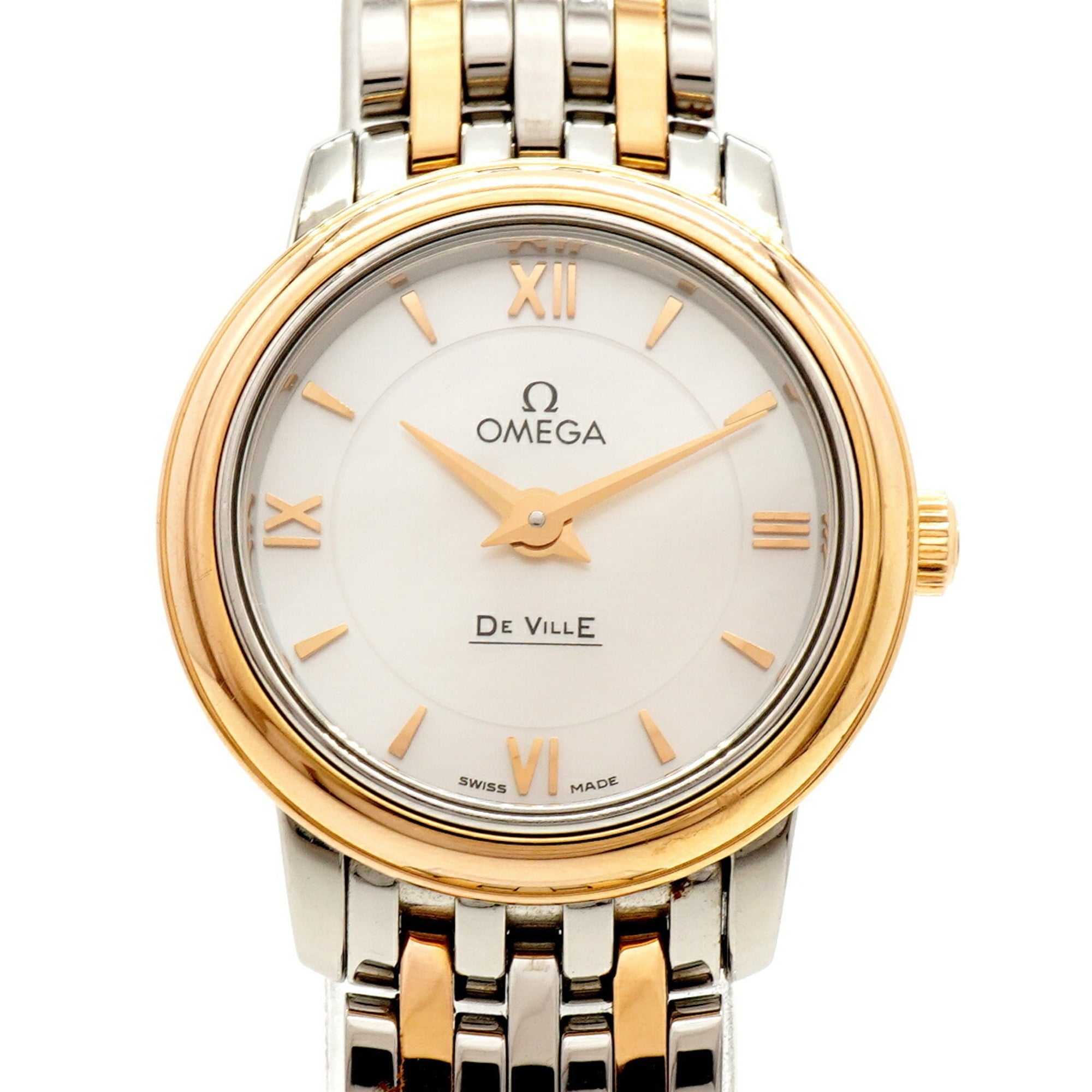 Omega De Ville Prestige 424.20.24.60.05.002 White Dial Women\'s Watch