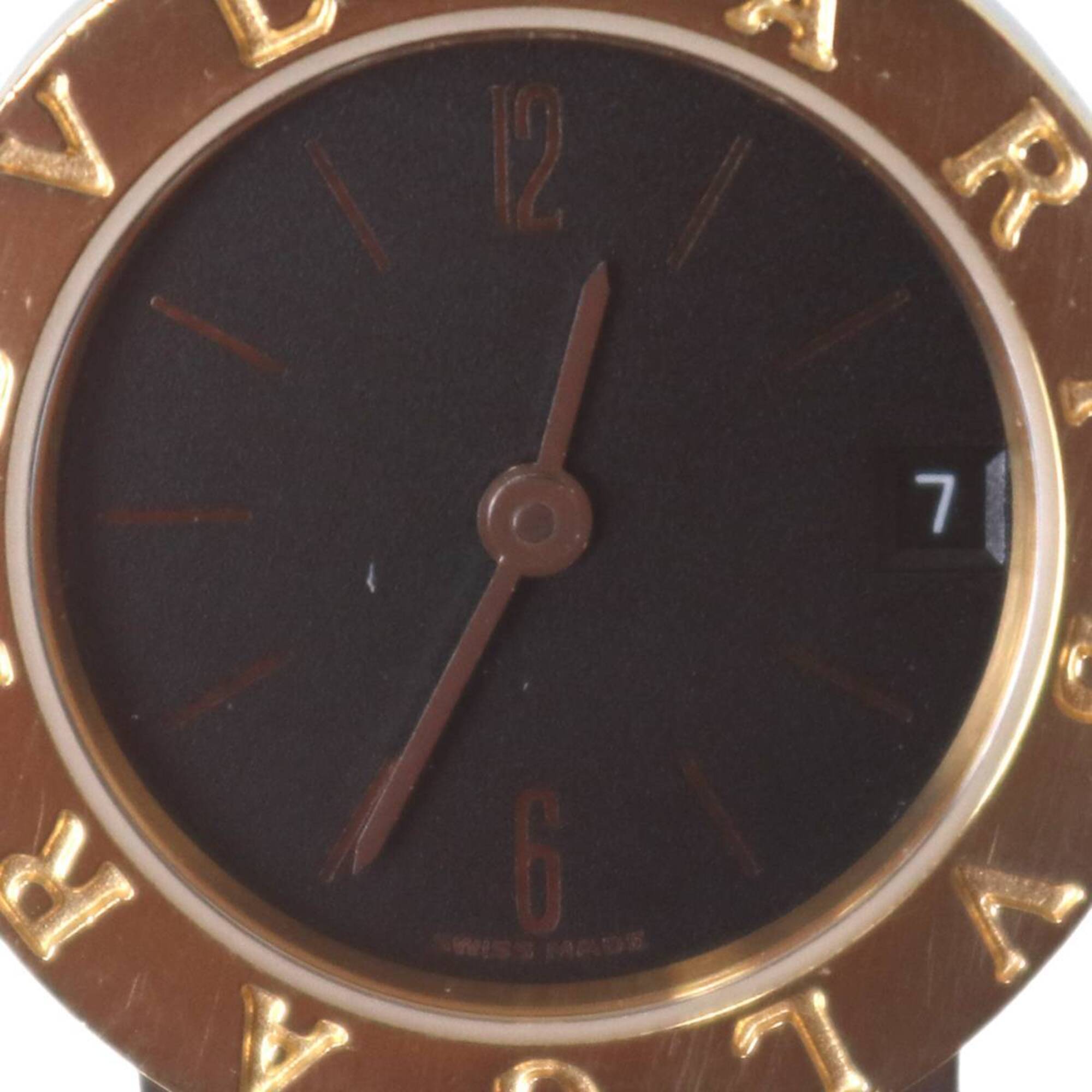 BVLGARI Bulgari 18KYG Combination Ladies Quartz Watch