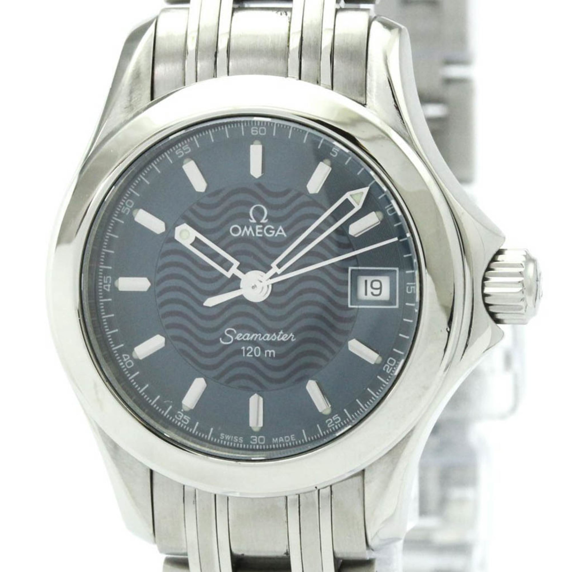 OMEGA Seamaster 120M Steel Quartz Ladies Watch 2571.81 Polished
