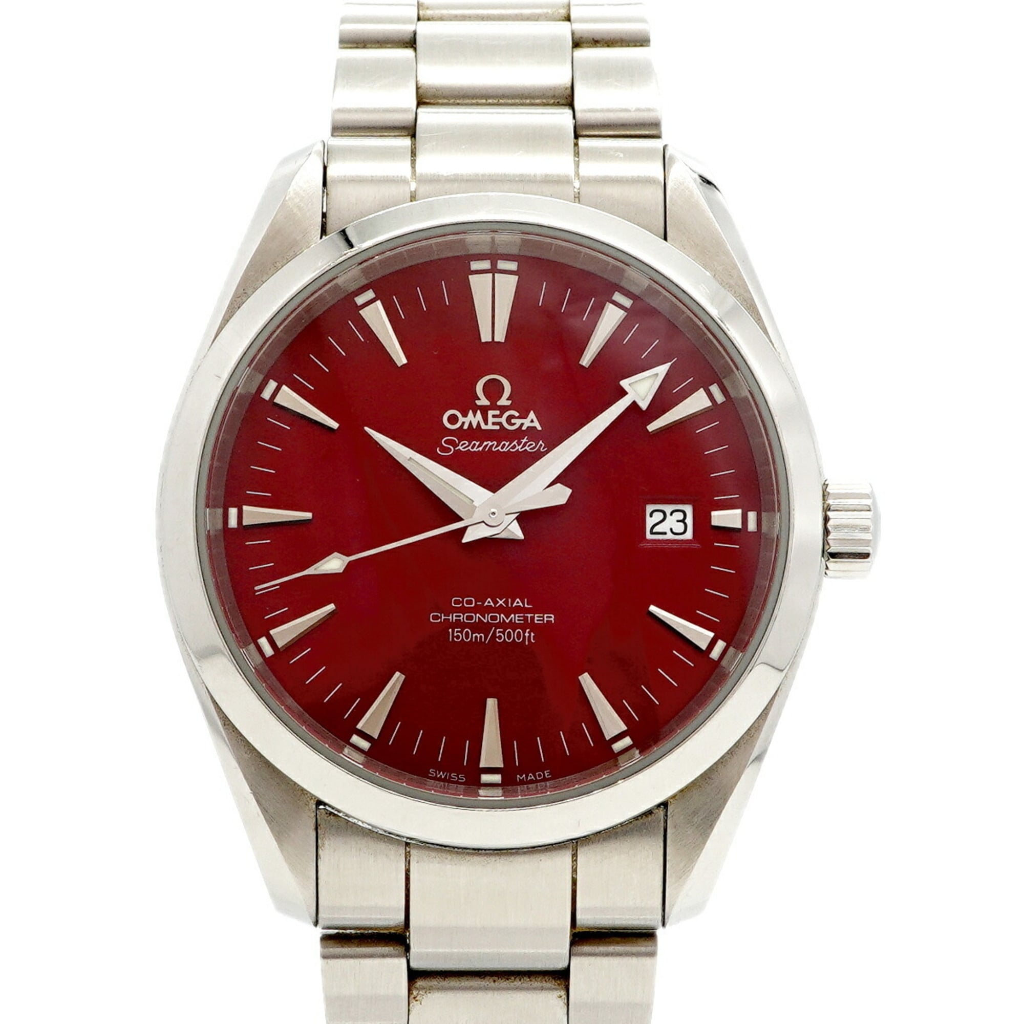 Omega Seamaster Aqua Terra Marui Limited Edition 2503.60 Red Dial Men\'s Watch