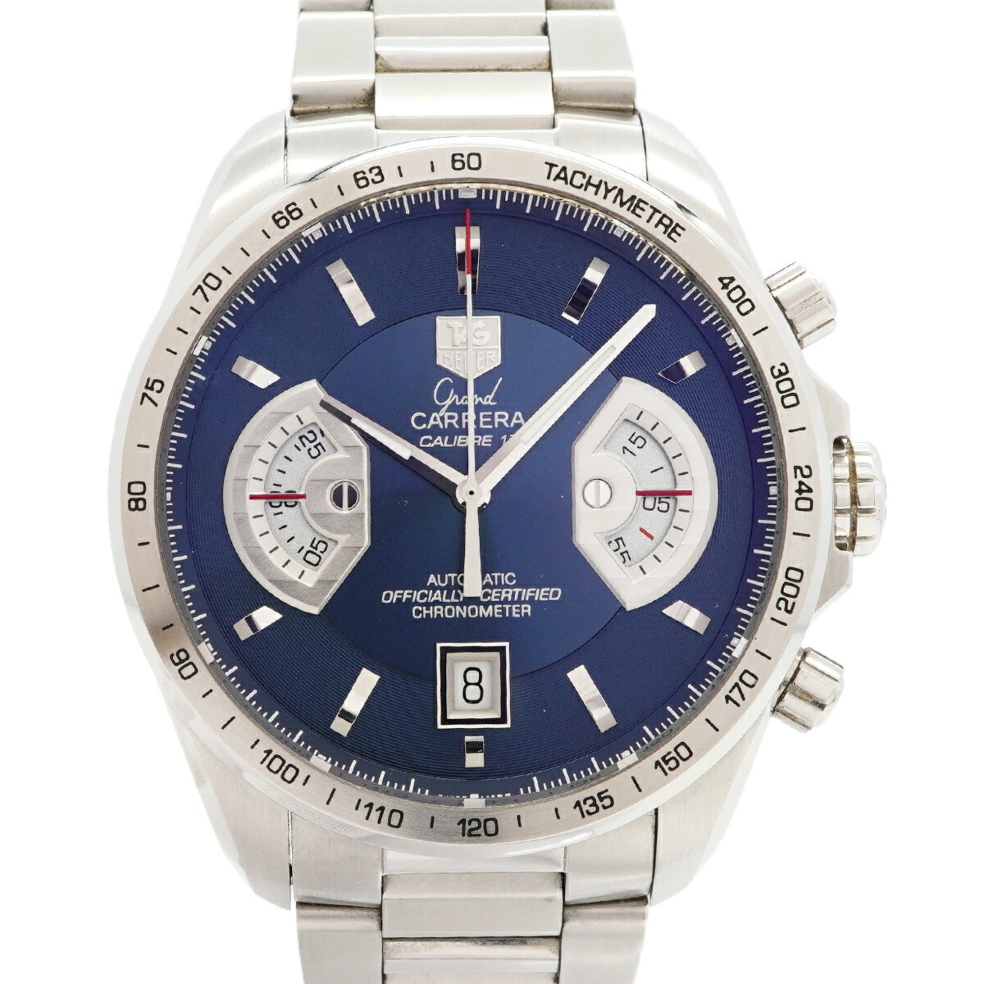 TAG Heuer Grand Carrera CAV511F Blue Dial Men\'s Watch