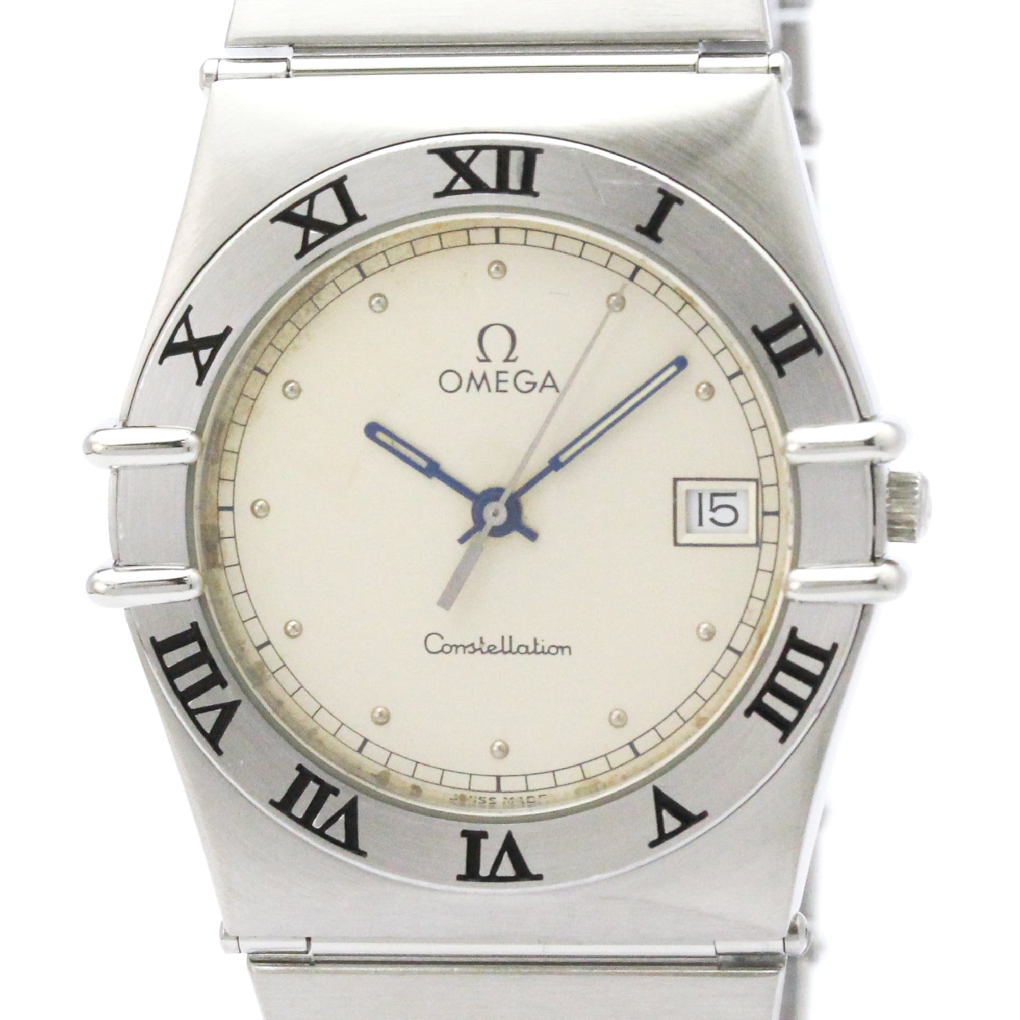 OMEGA Constellation Stainless Steel Quartz Mens Watch 396.1076
