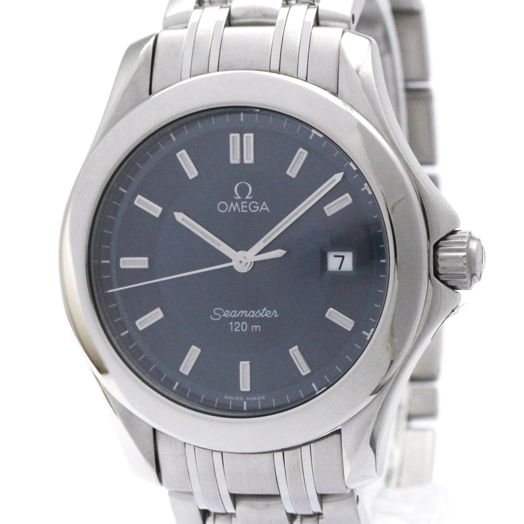 OMEGA Seamaster 120M Steel Quartz Mens Watch 2511.82 Polished