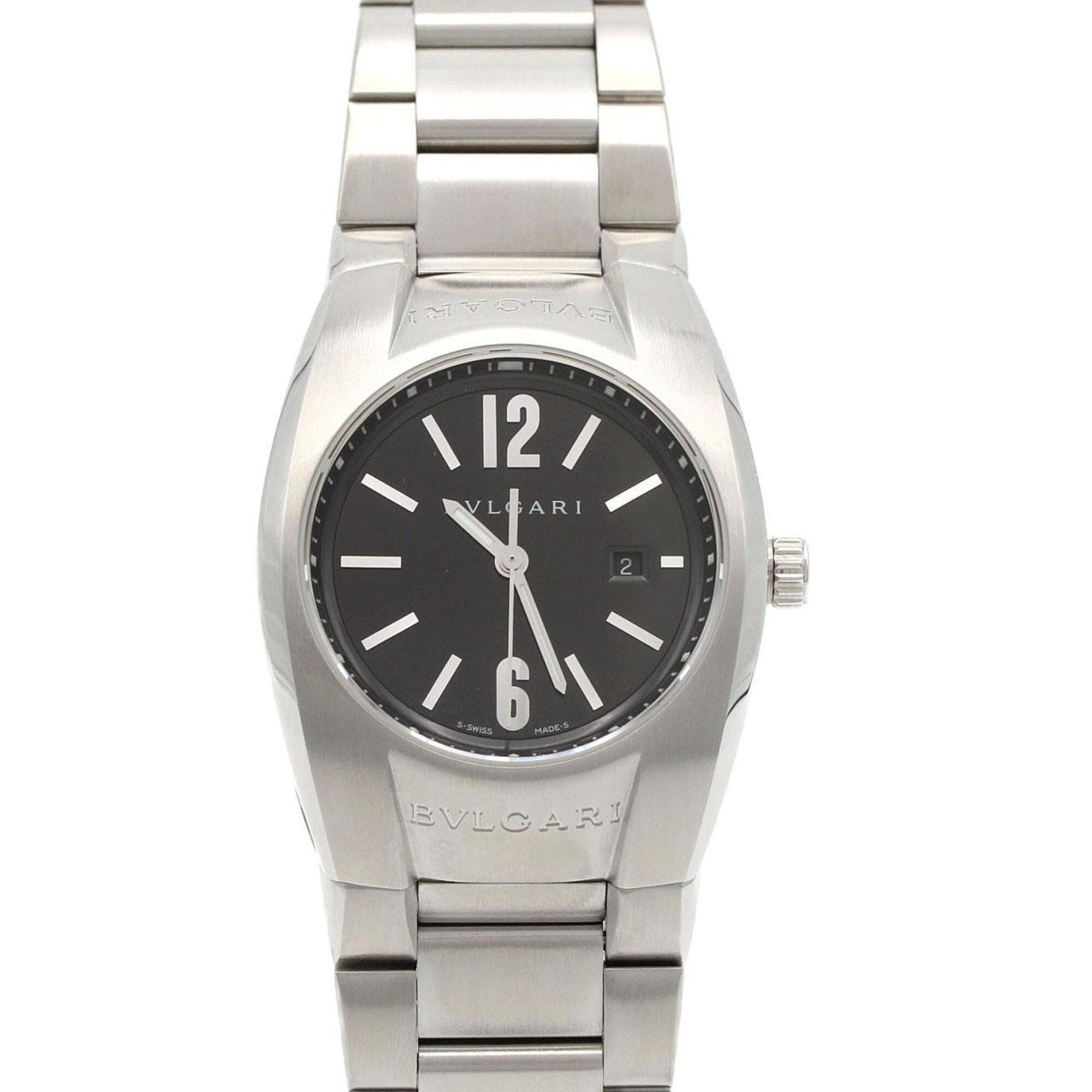 Bulgari Ergon EG30S EG30BSSD Stainless Steel Quartz Watch