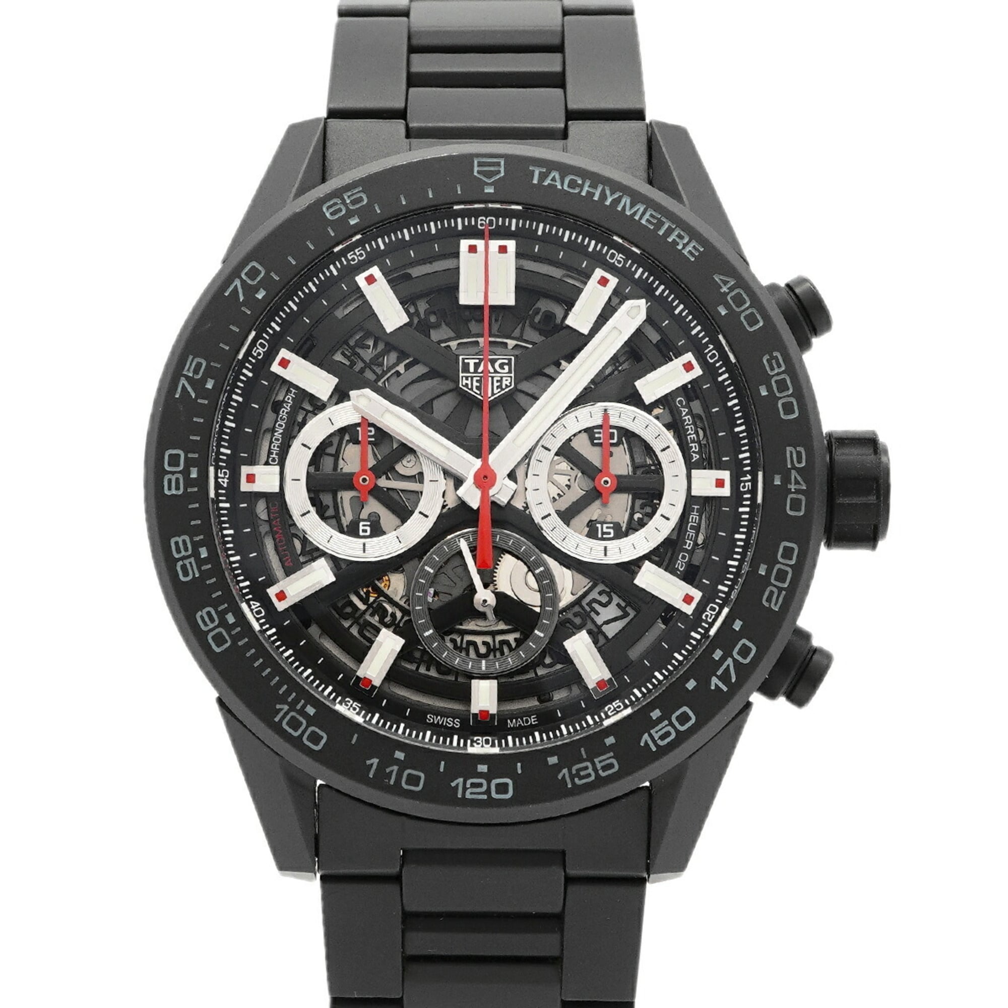 TAG Heuer Carrera CBG2A90 Skeleton Dial Men\'s Watch