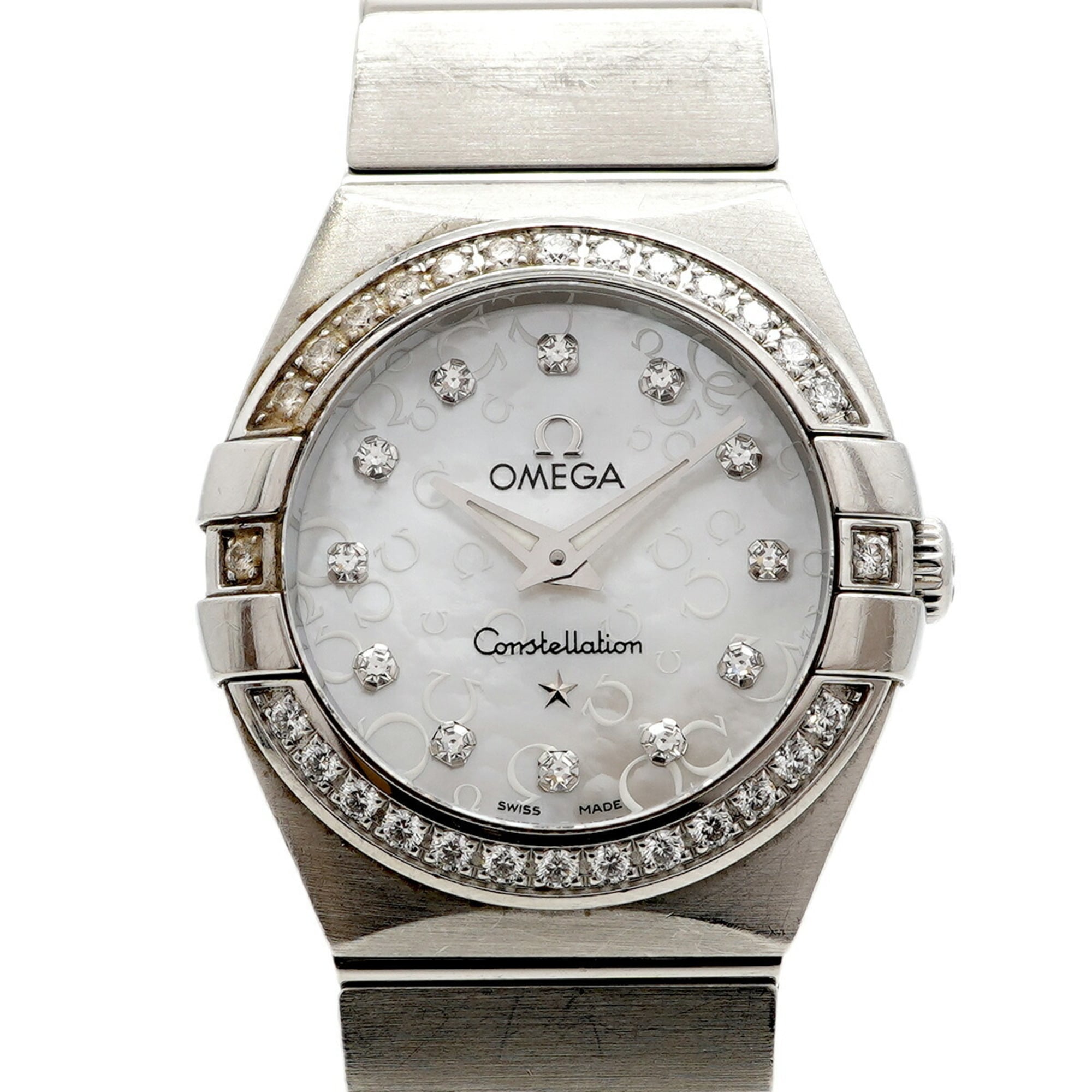 Omega Constellation Diamond 123.15.24.60.55.005 White Dial Women\'s Watch