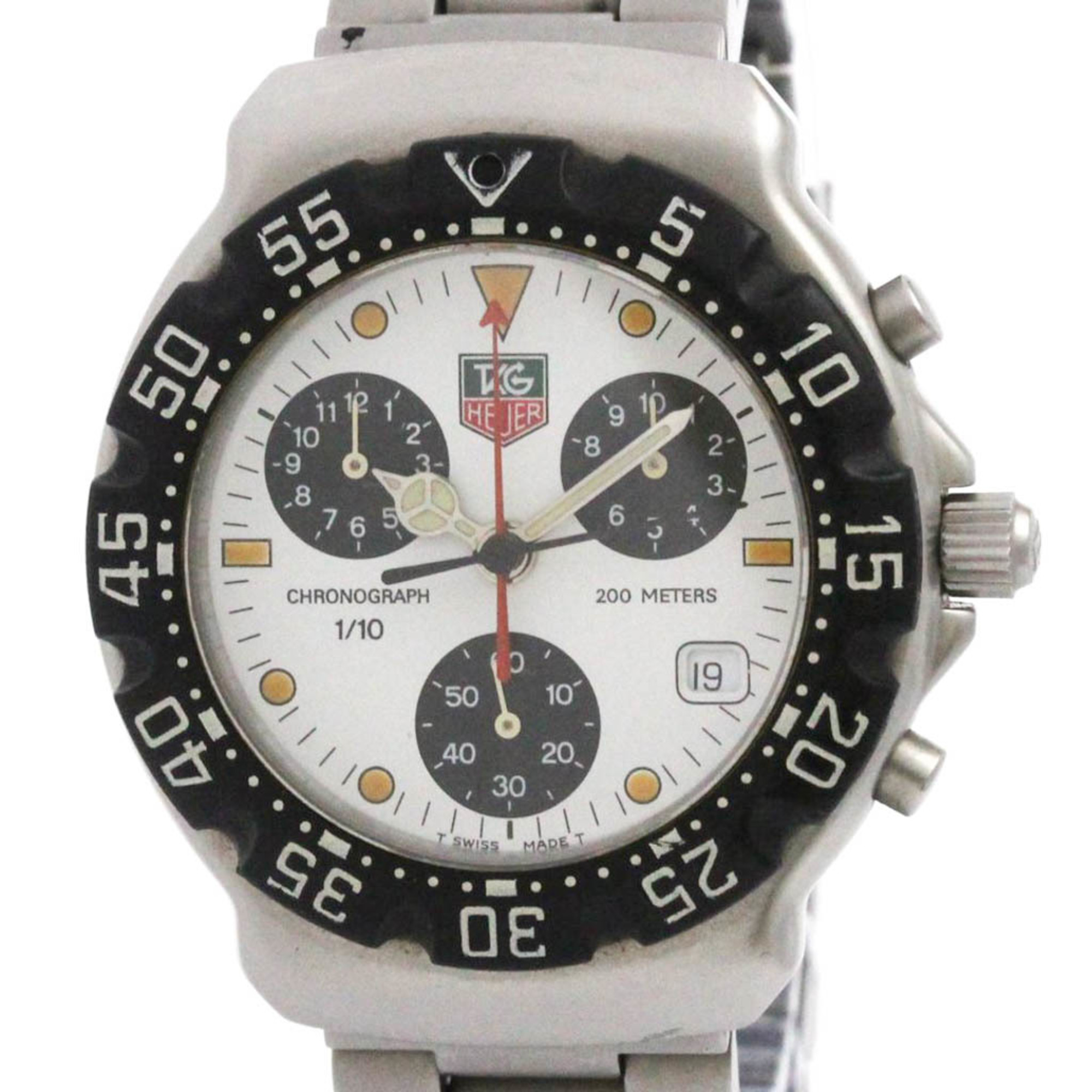 TAG HEUER 2000 Formula 1 Chronograph Steel Quartz Mens Watch CA1212
