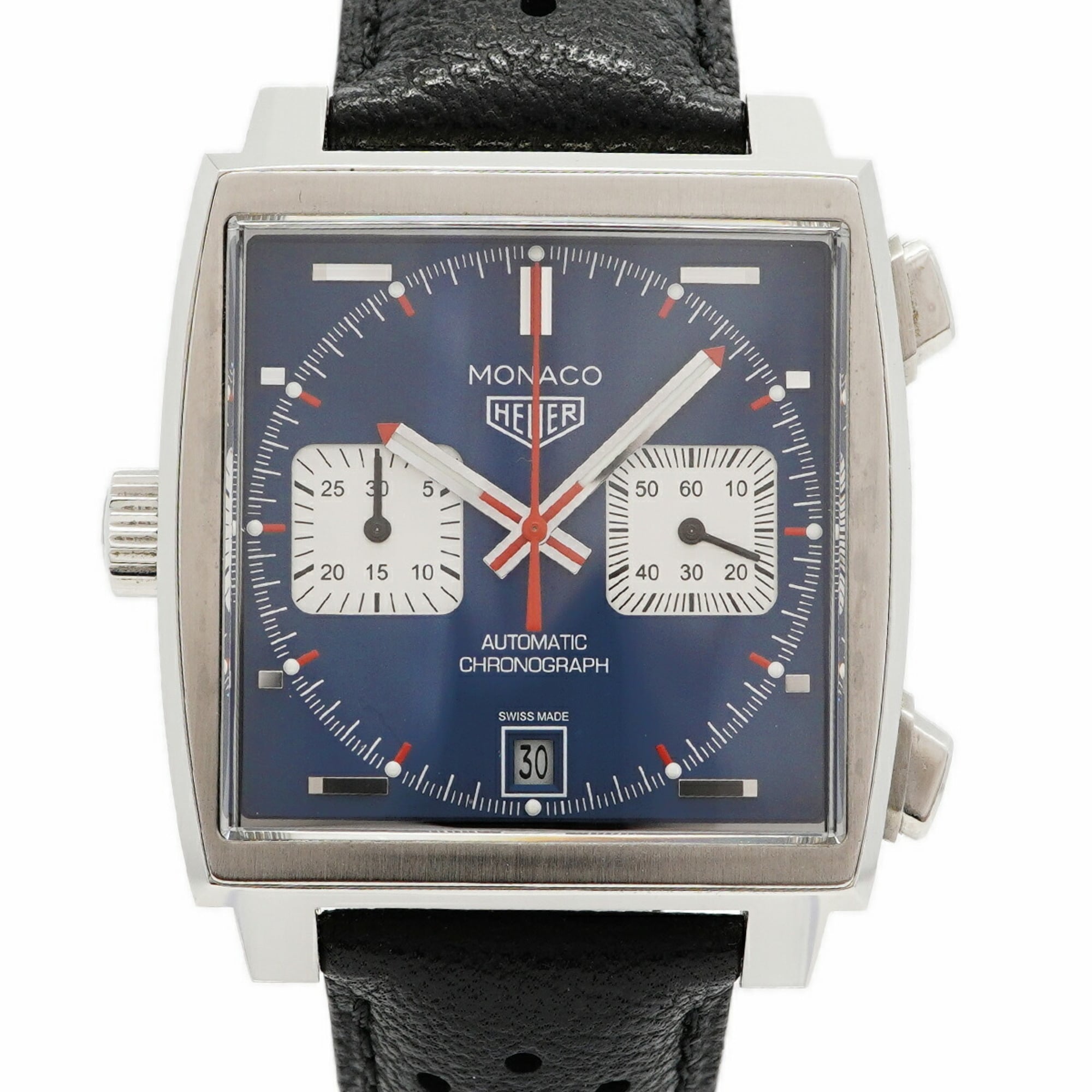 TAG Heuer Monaco Calibre 11 CAW211P Blue Dial Men\'s Watch