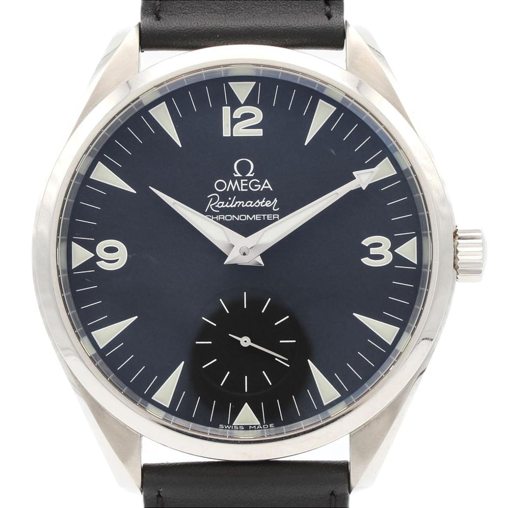 Omega Railmaster 2806.52.37 Stainless Steel Watch, Manual Winding