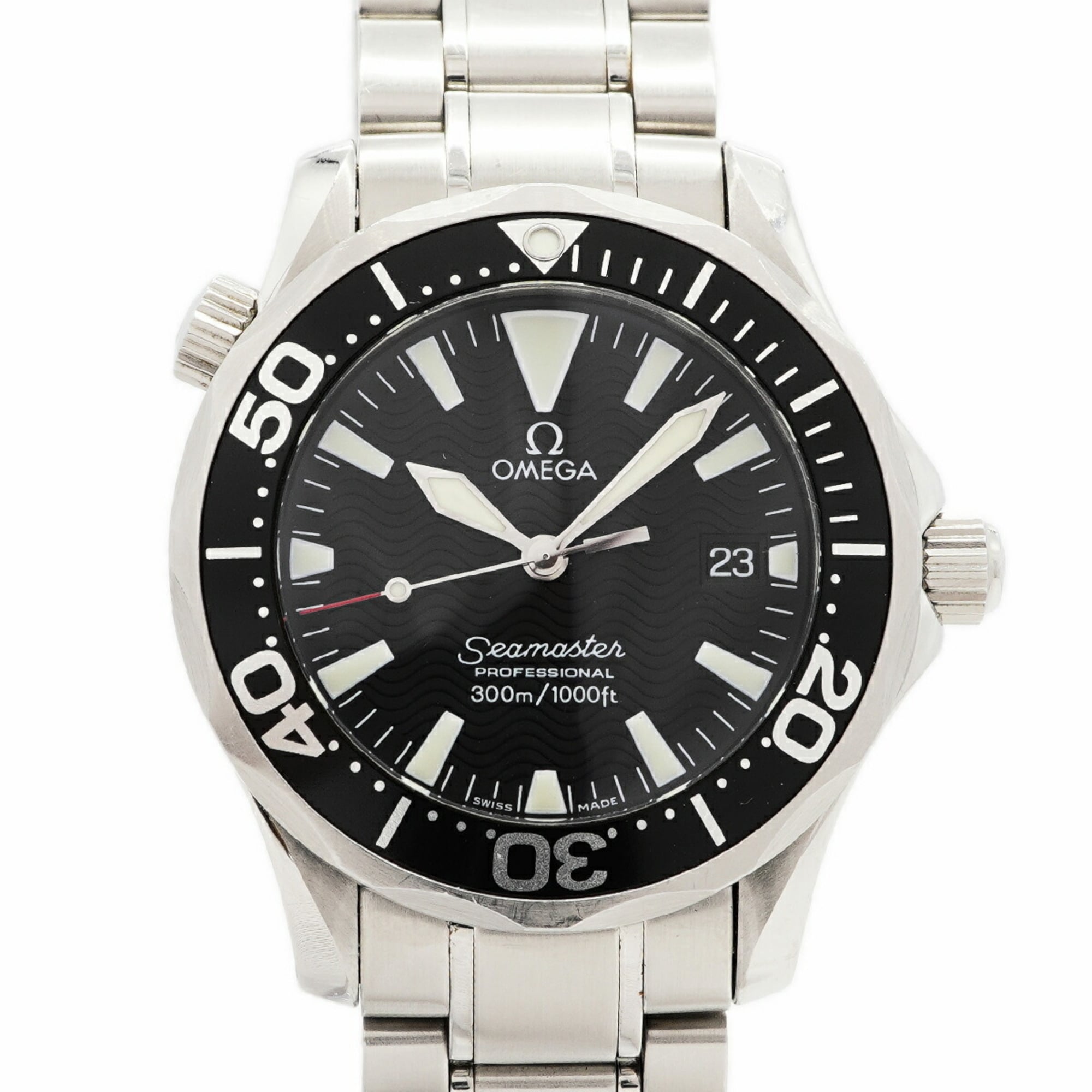 Omega Seamaster 300 Professional 2262.50 Black Dial Watch (Boys\' Size)