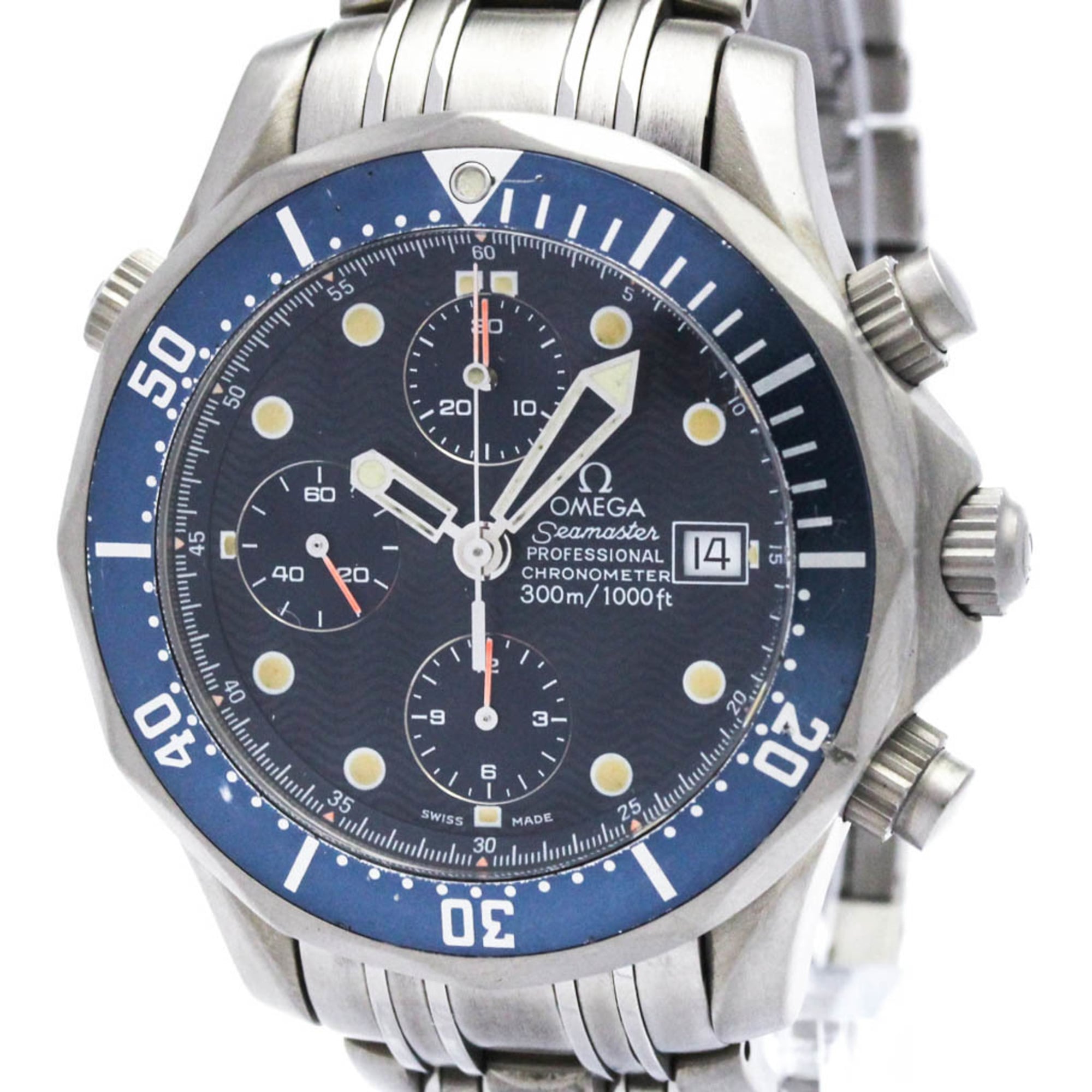 OMEGA Seamaster Professional 300M Chronograph Watch 2298.80 Polished