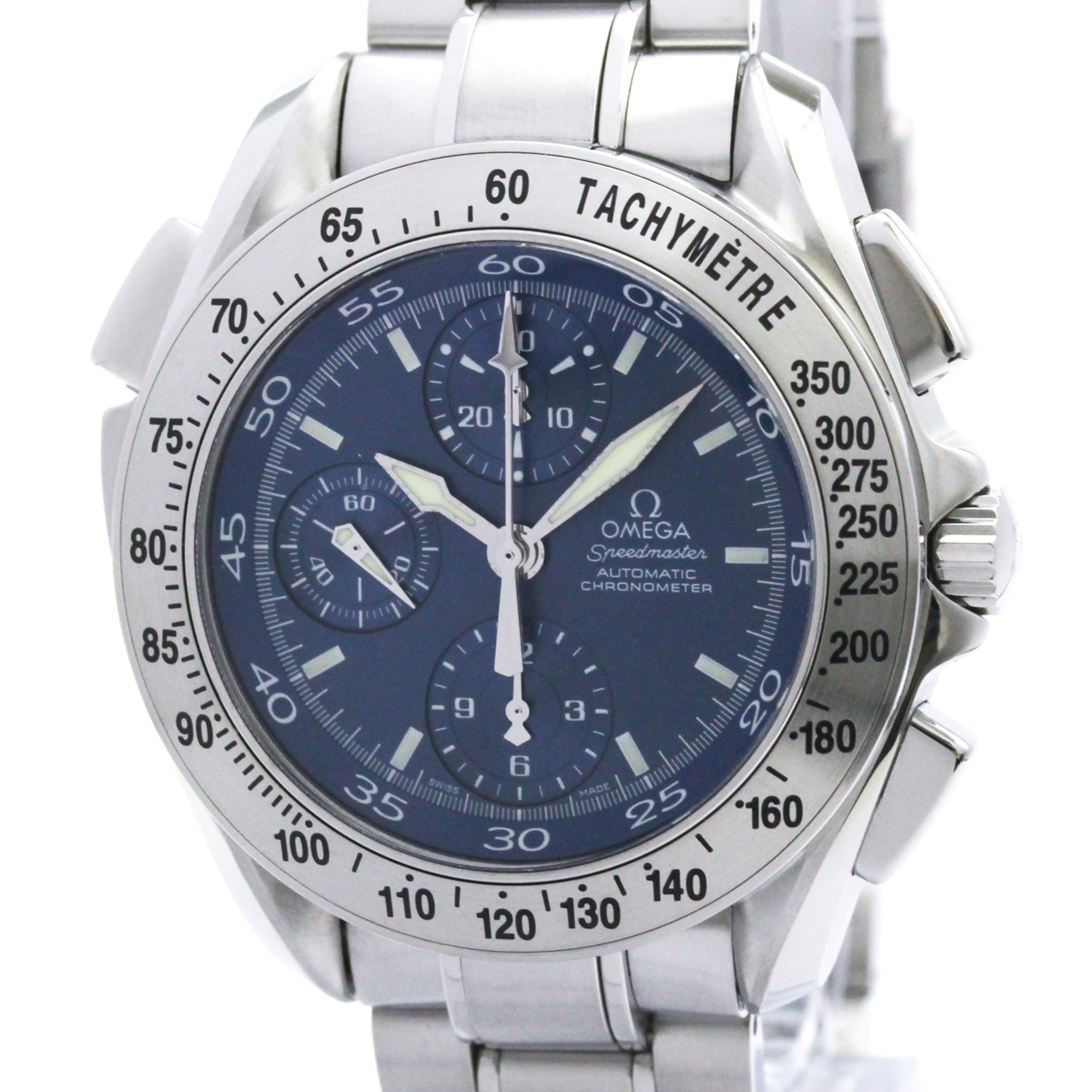 OMEGA Speedmaster Split Second Steel Automatic Watch 3540.80 Polished