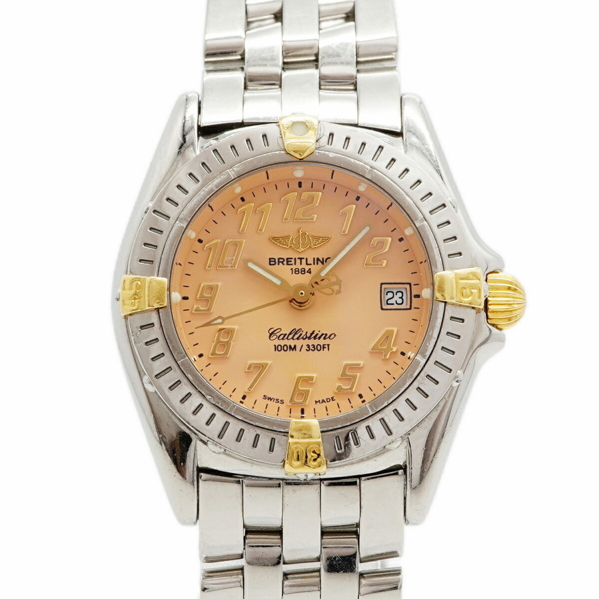 Breitling Callistino B52345 Pink Dial Women\'s Watch