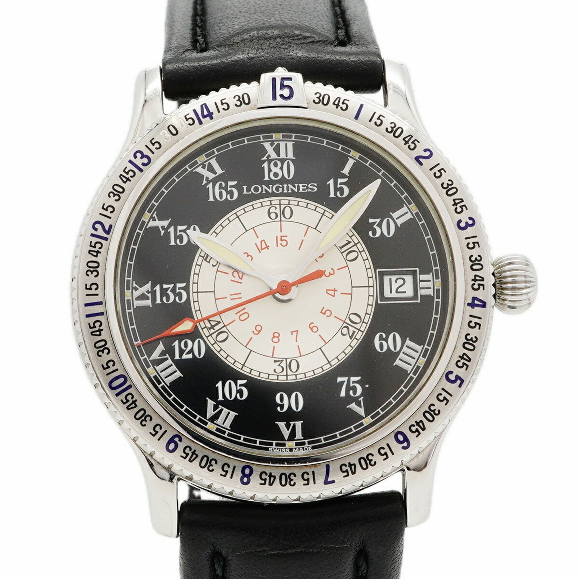 Longines Lindbergh L2.617.4 Black Dial Men\'s Watch