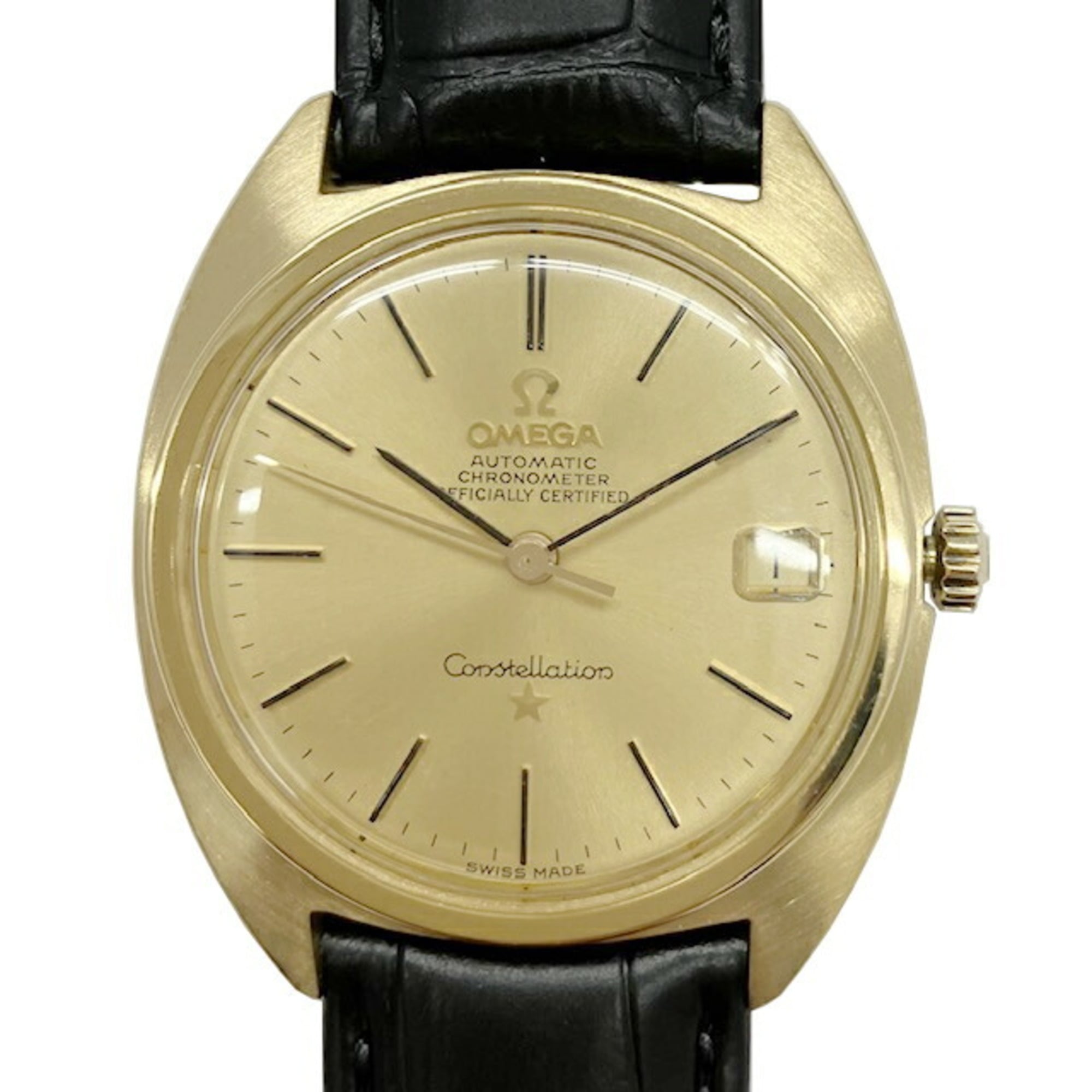 OMEGA Constellation 168.009 Cal.561 750 168.017 18K Automatic Watch with Date Function for Men