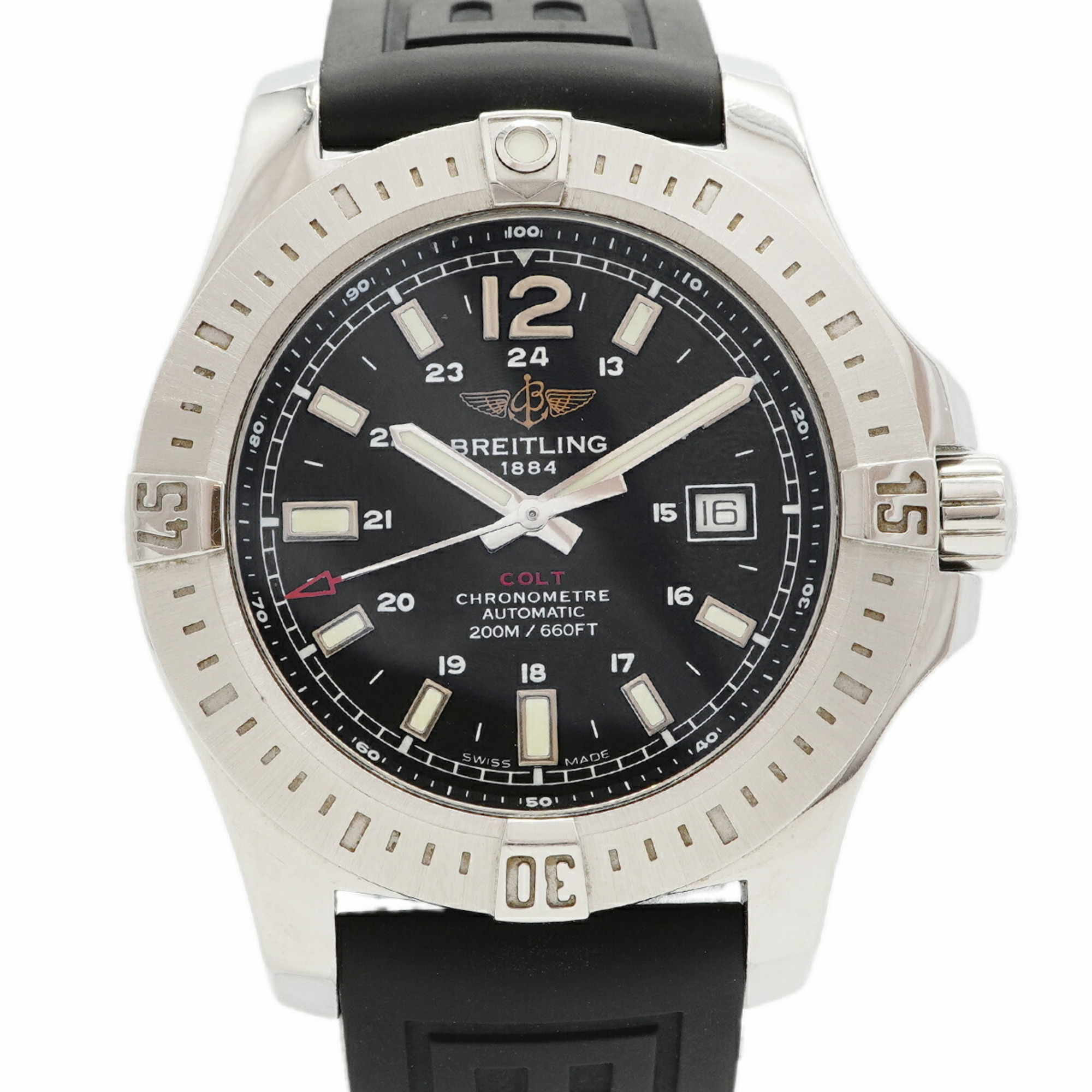 Breitling Colt A17388 Black Dial Men\'s Watch