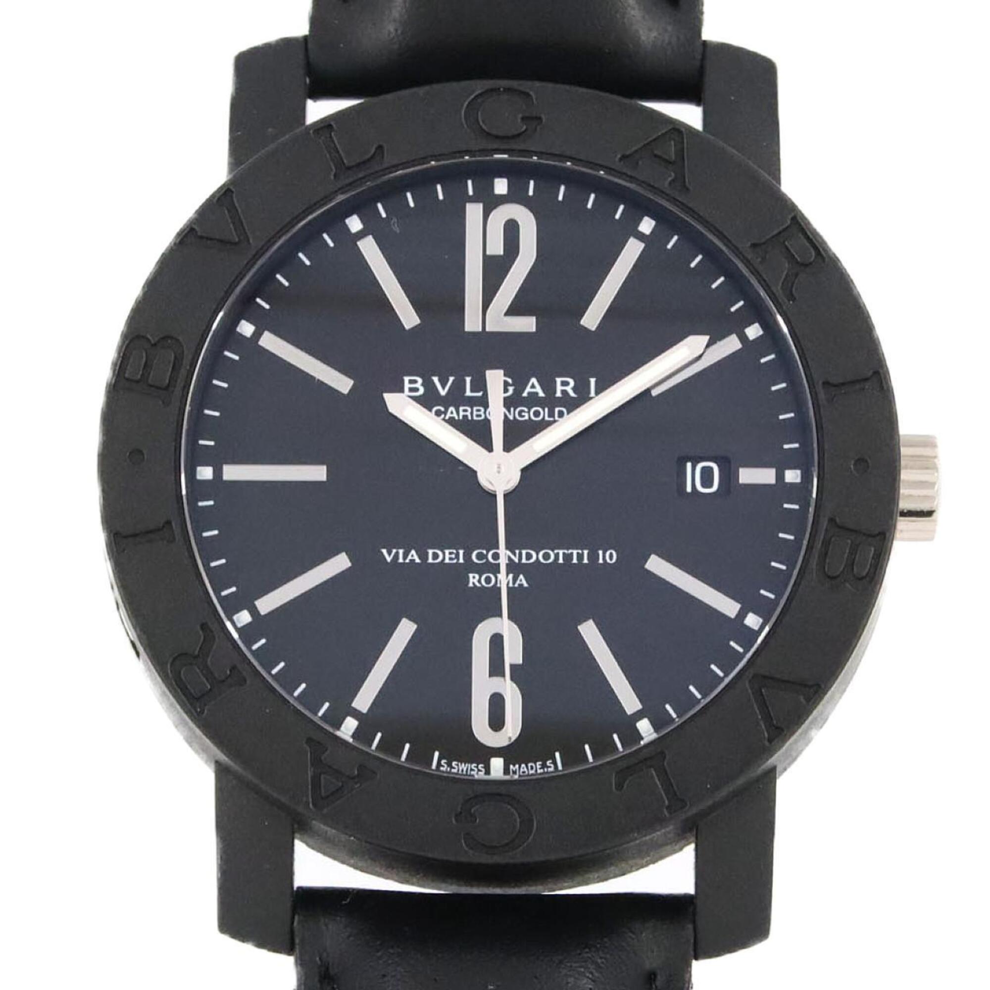 Bvlgari Carbon Gold BB40CL BBW40CGLD Automatic Watch