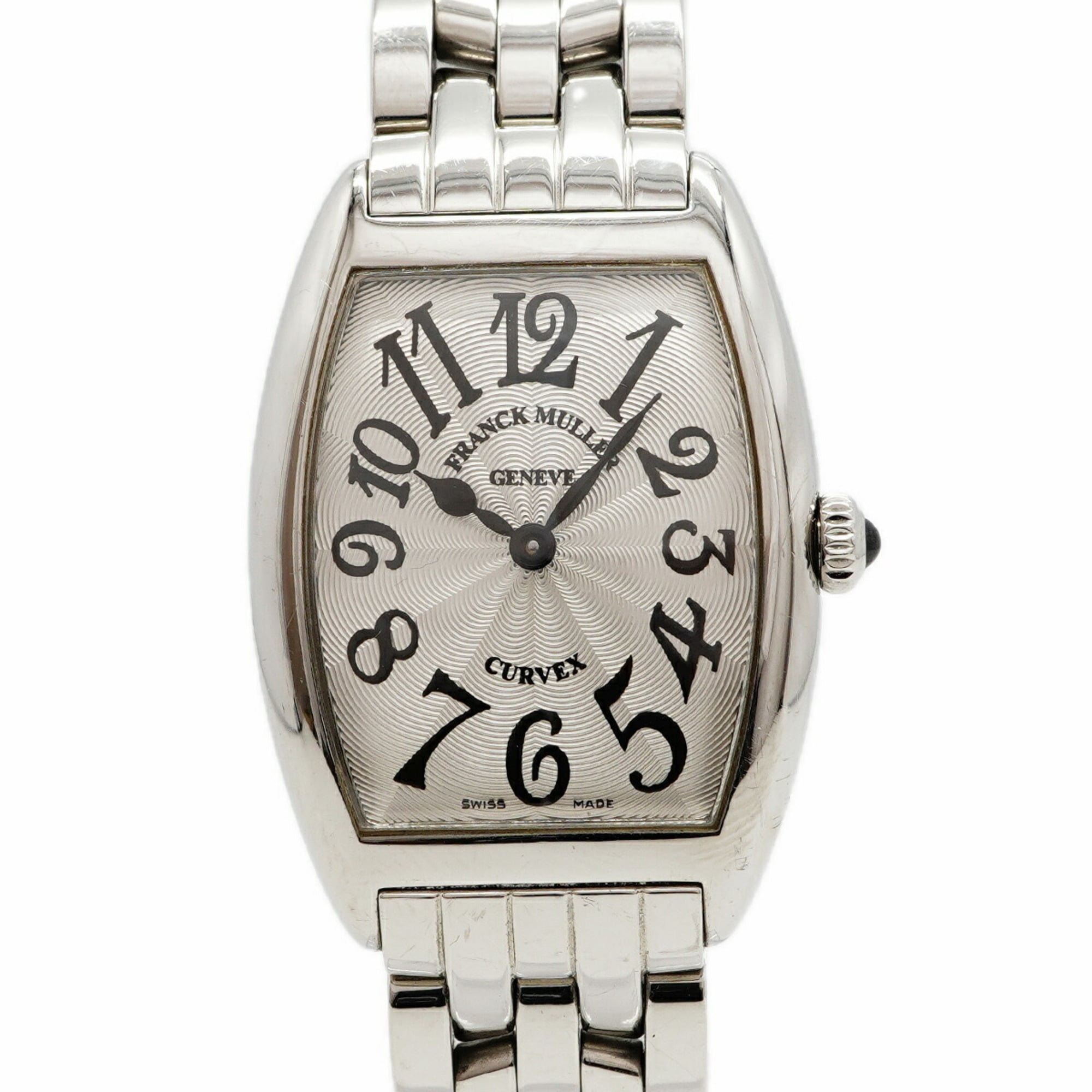 Franck Muller Tonneau Curvex 1752 Silver Dial Women\'s Watch