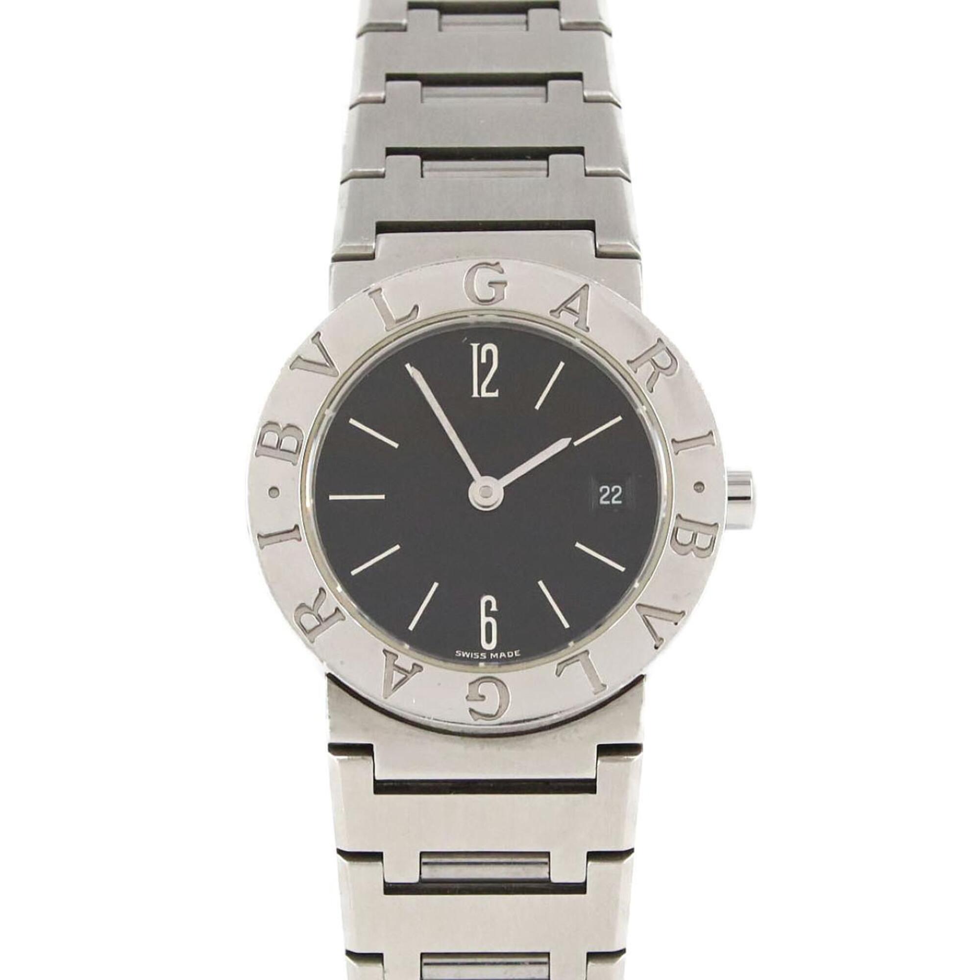 Bulgari BB26SS BB26SSD SS Quartz Watch