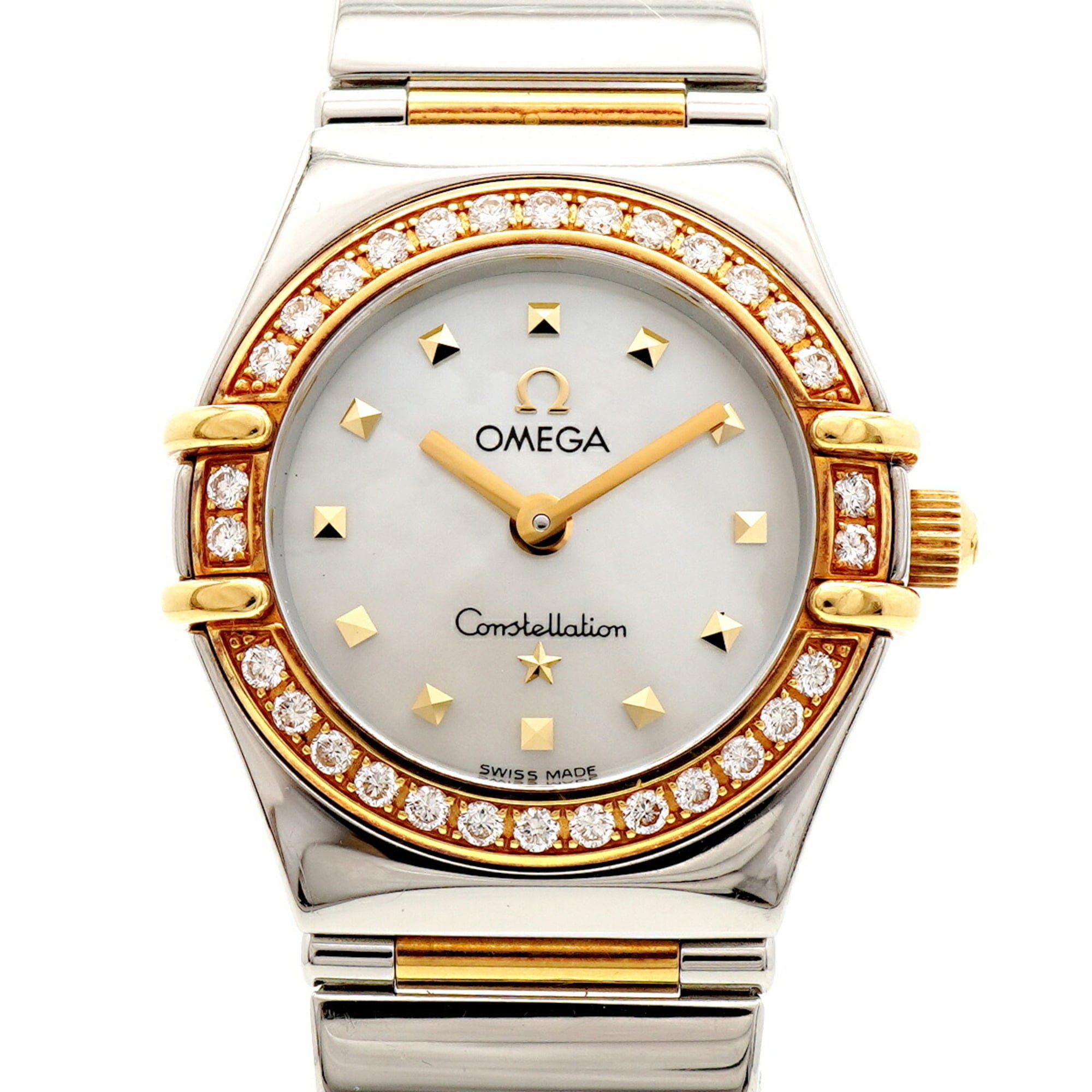 Omega Constellation My Choice Diamond 1365.71 White Dial Women\'s Watch