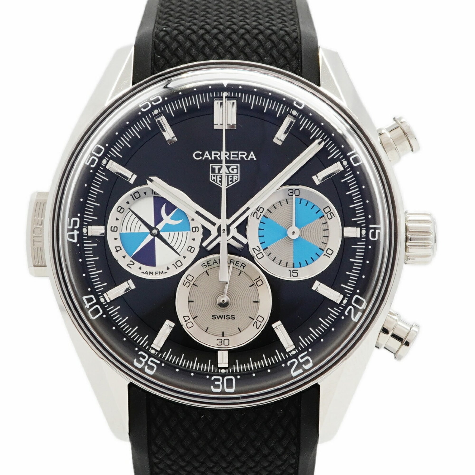 TAG Heuer Carrera Seafarer x Hodinkee CBS2014 Black Dial Men\'s Watch
