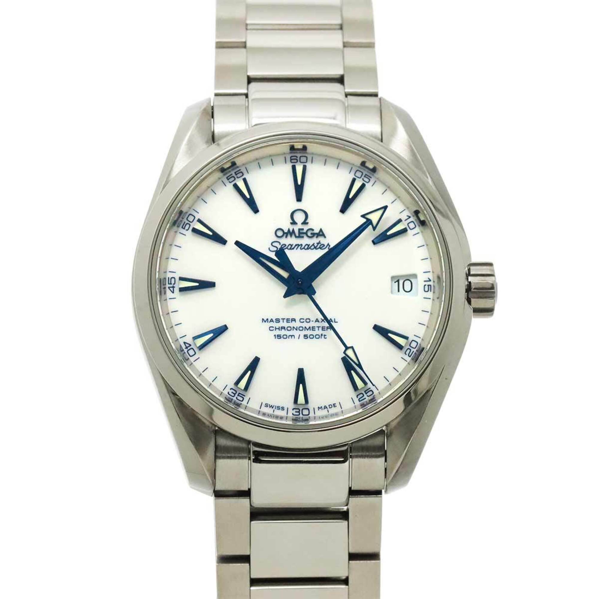 Omega Seamaster Aqua Terra GoodPlanet Co-Axial 231 92 39 21 04 001 Date Men\'s Watch White Automatic