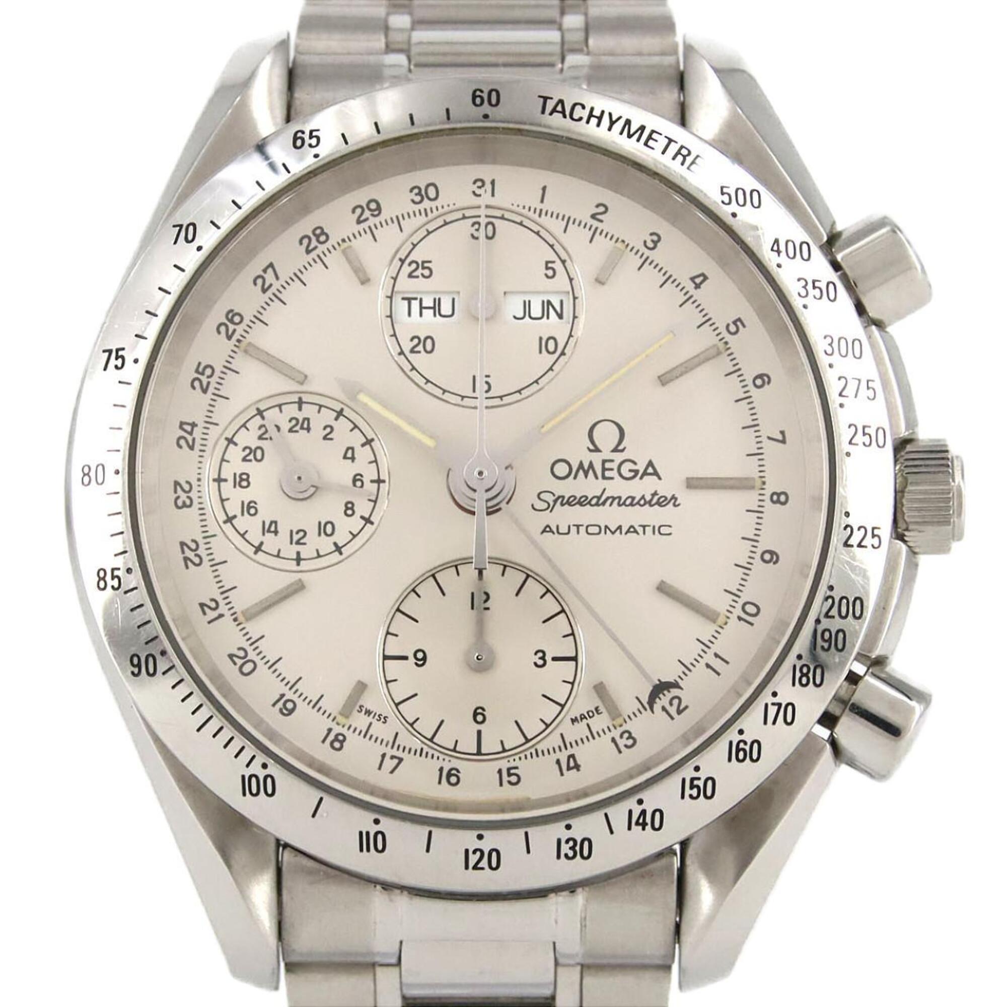 Omega Speedmaster Day-Date 3521.30 Stainless Steel Automatic Watch