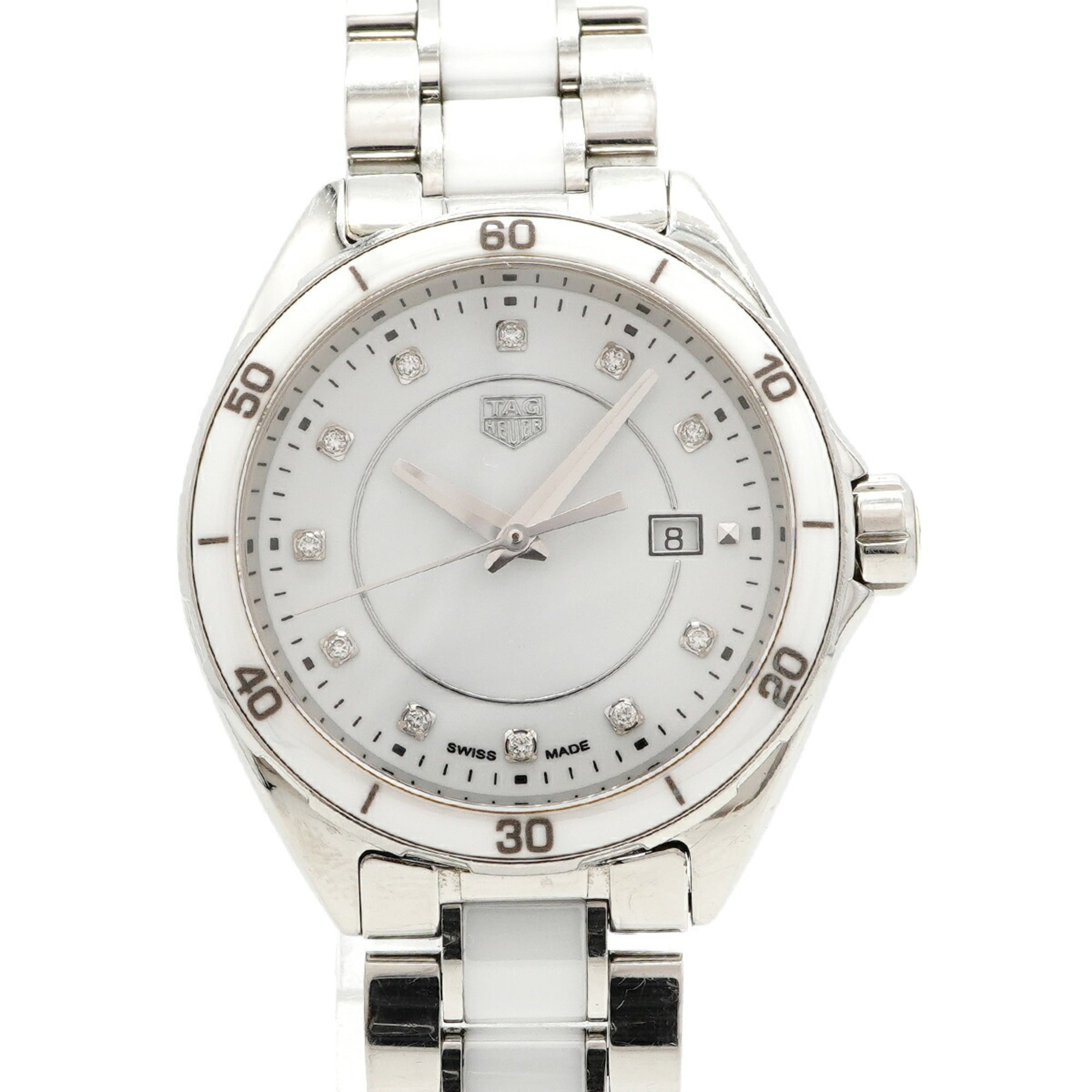 TAG Heuer Formula 1 Diamond WBJ141AD White Dial Women\'s Watch
