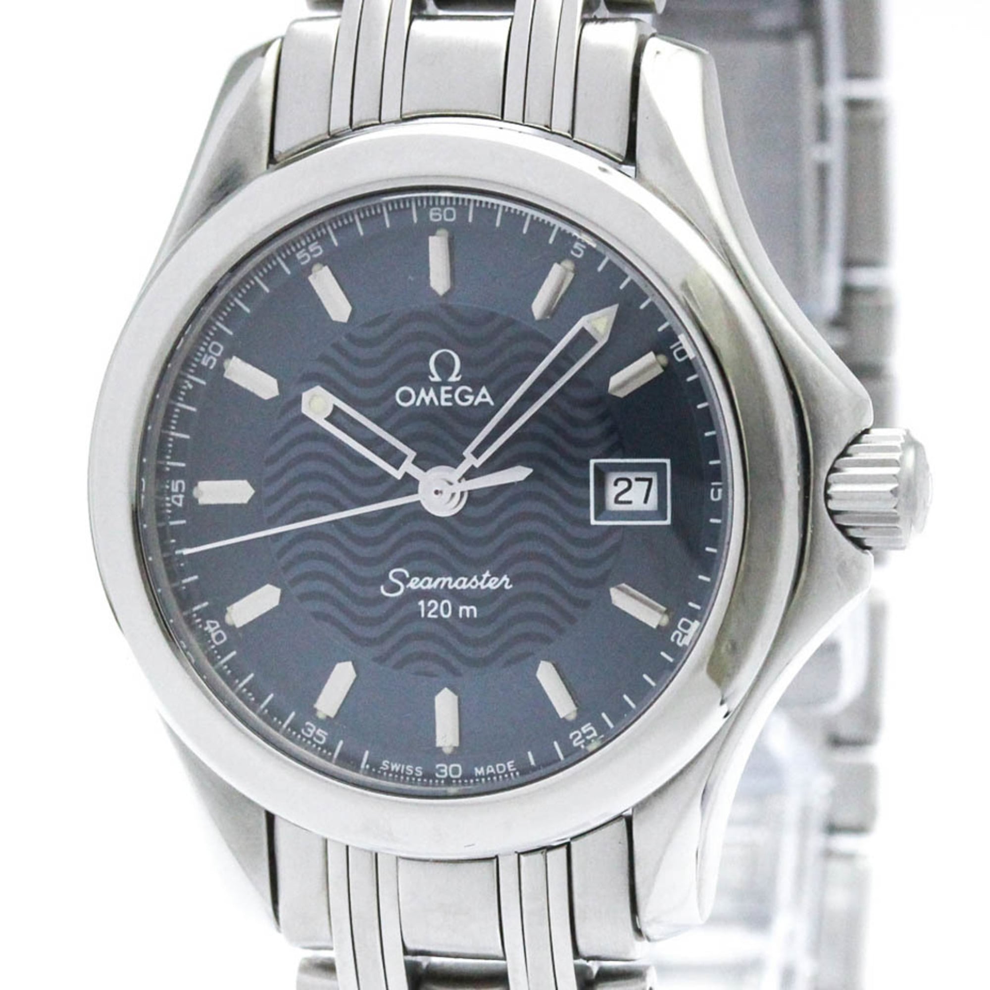 OMEGA Seamaster 120M Steel Quartz Ladies Watch 2581.81 Polished