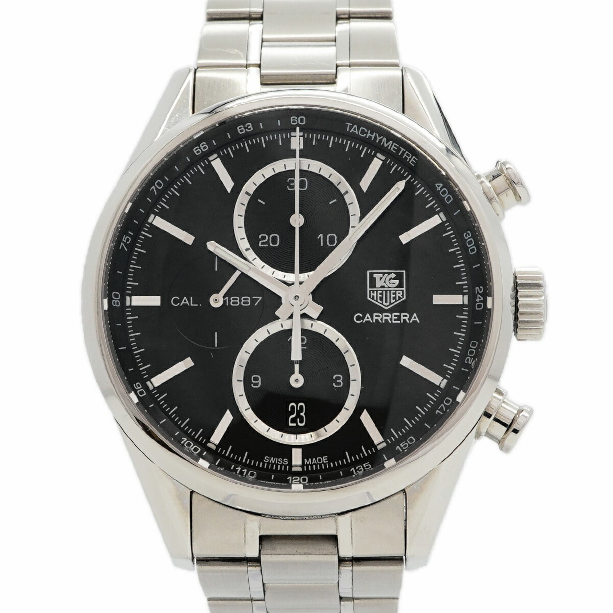 TAG Heuer Carrera Calibre 1887 CAR2110 Black Dial Men\'s Watch