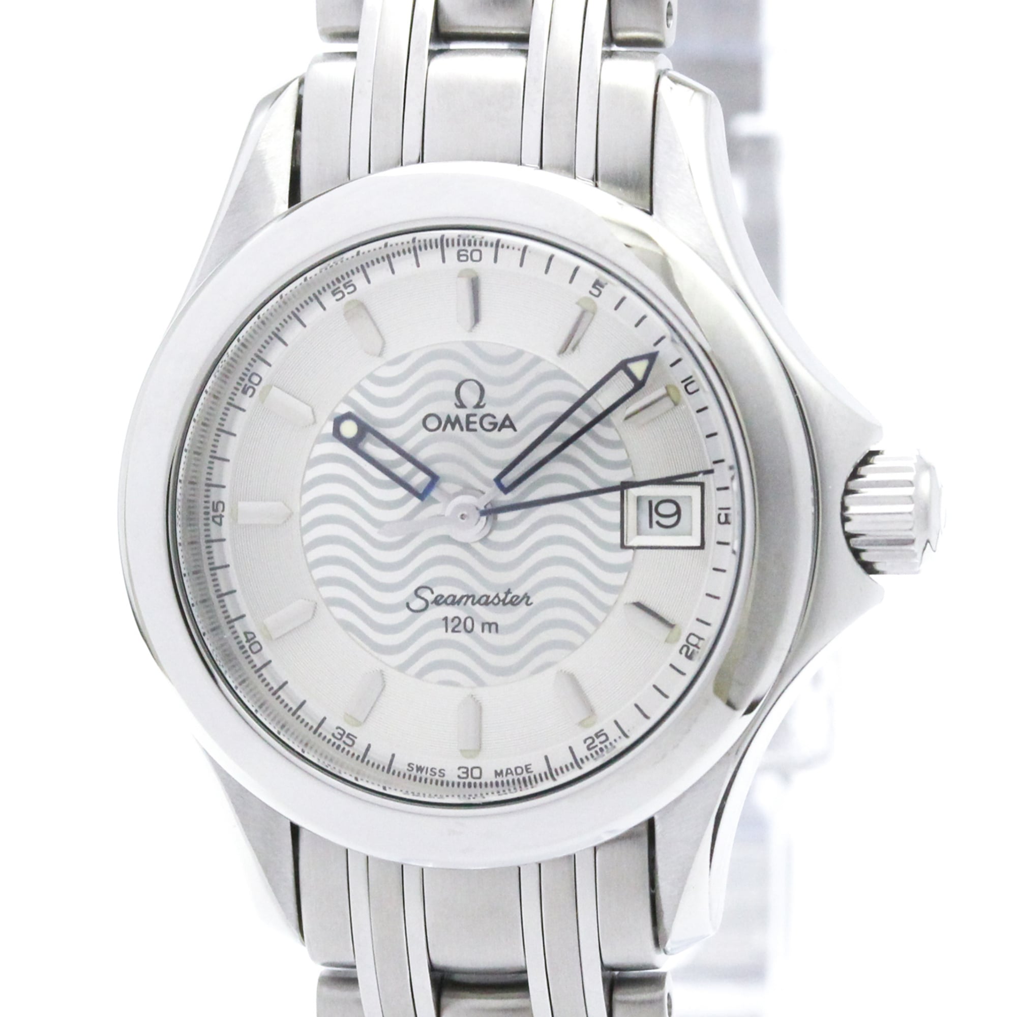 OMEGA Seamaster 120M Steel Quartz Ladies Watch 2571.31 Polished