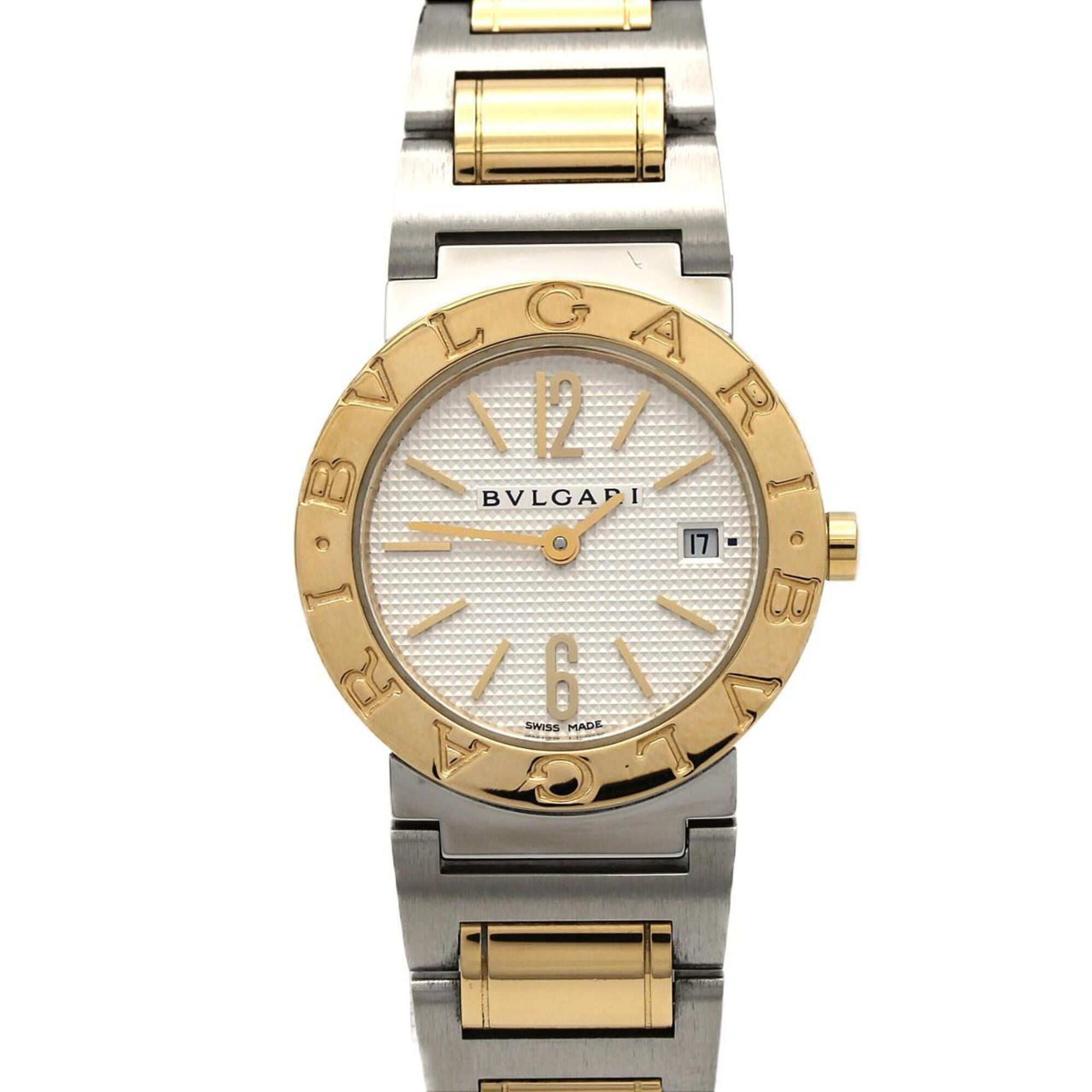 Bvlgari Combination BB26SG BB26WSGD SSxYG Quartz Watch