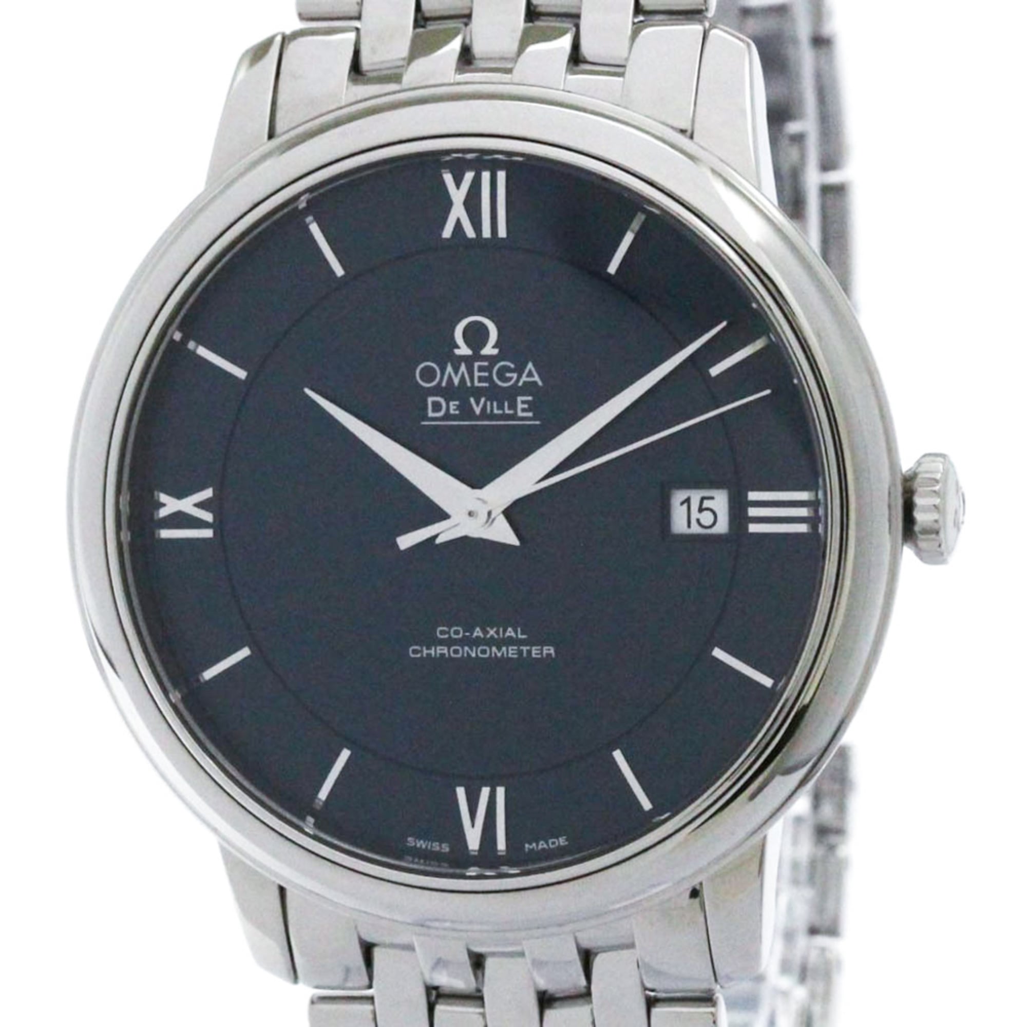 OMEGA De Ville Prestige Co=Axial Automatic Watch 424.10.40.20.03.001 Polished