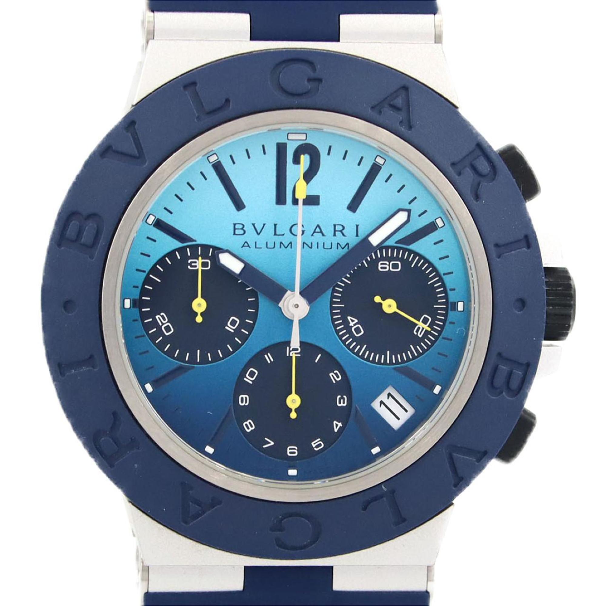 Bvlgari Aluminum Chronograph Capri Limited Edition BB40ATCH 103844 Automatic Watch