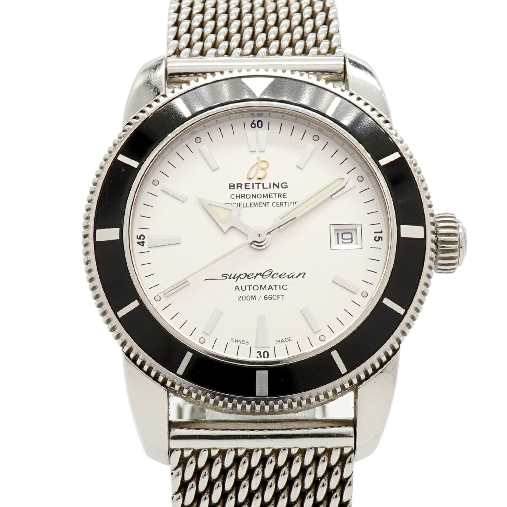 Breitling Superocean Heritage 42 A1732124 A17321 Silver Dial Men\'s Watch