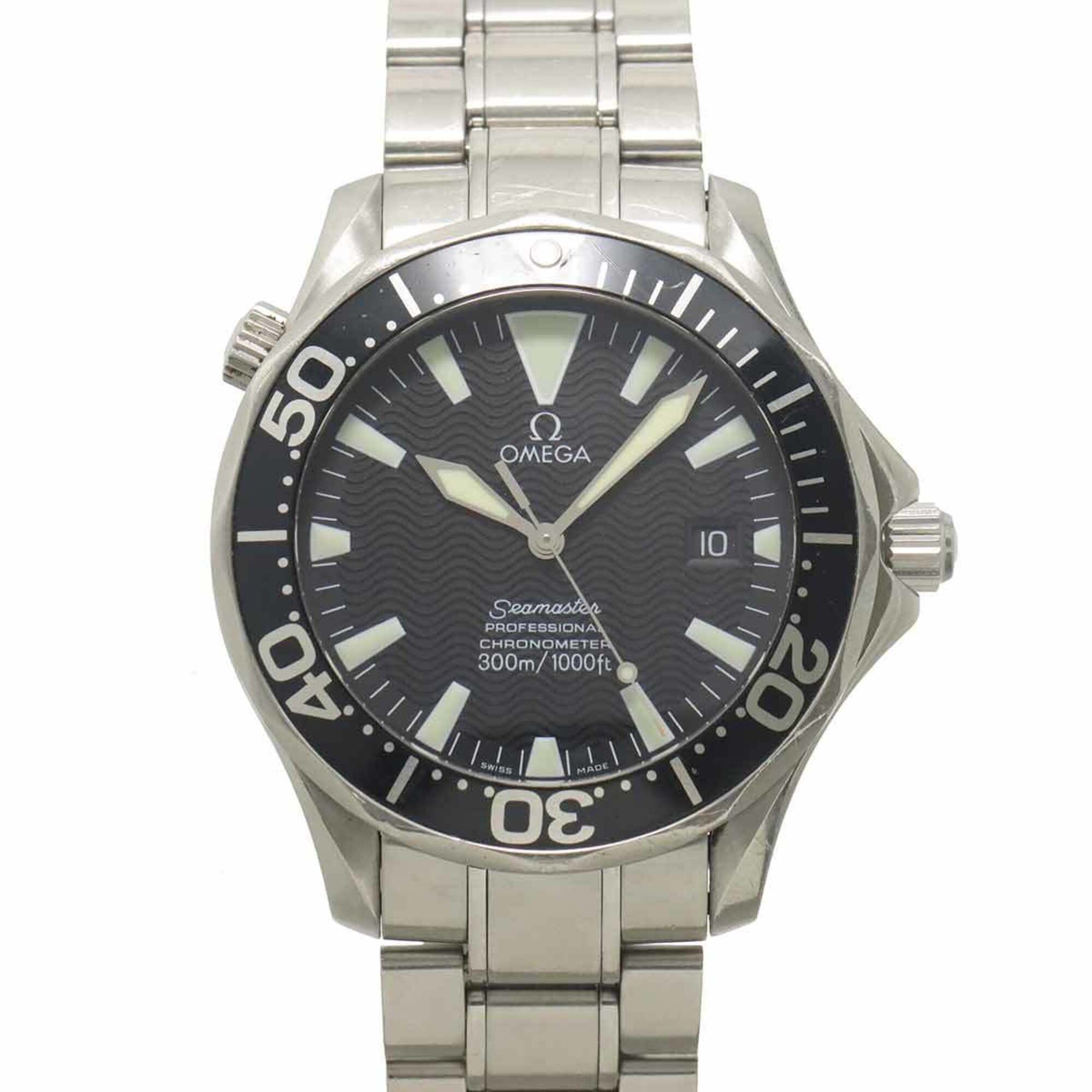 Omega Seamaster Professional 300m 2254 50 Men\'s Watch, Date, Black, Automatic Movement