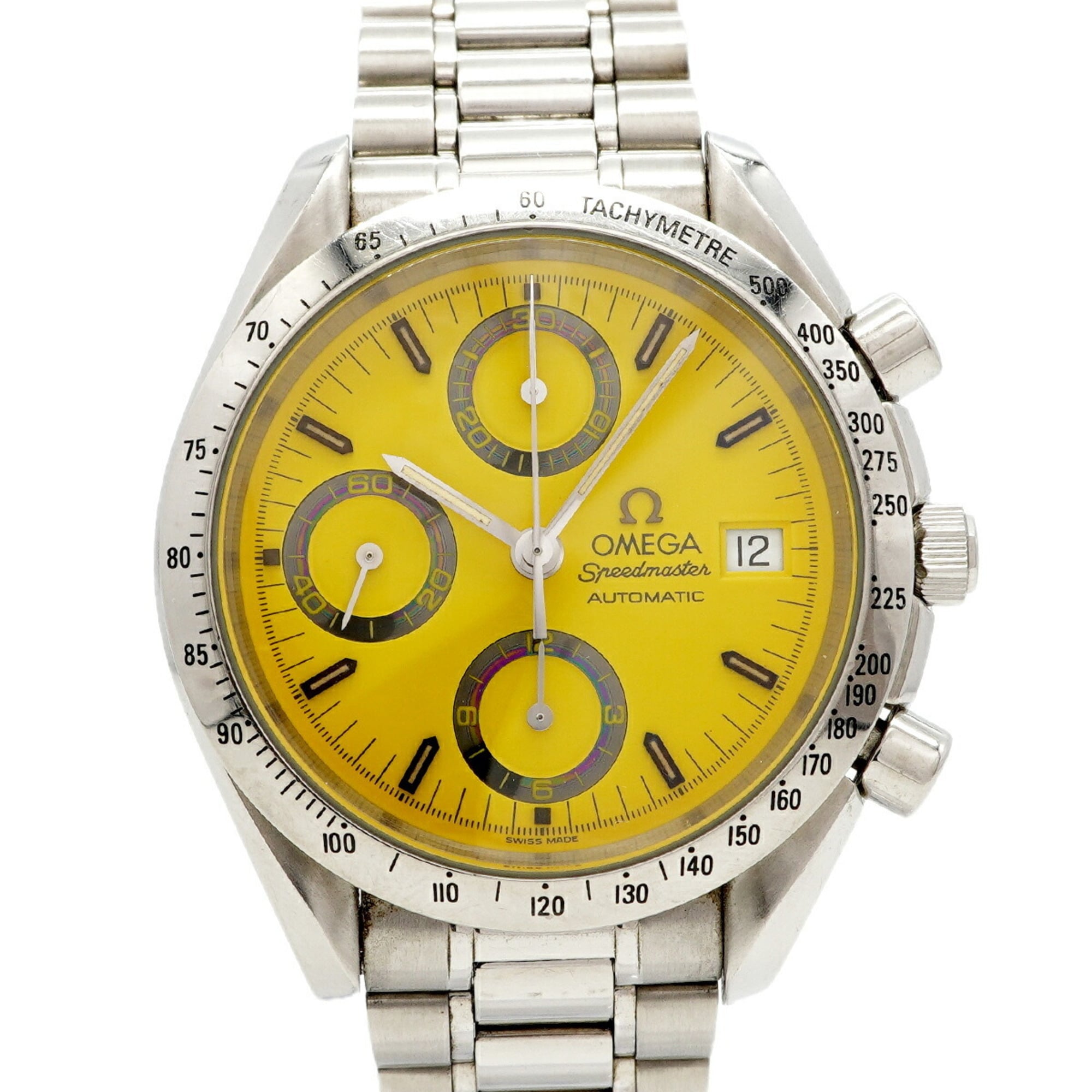 Omega Speedmaster Michael Schumacher 3511.12 Yellow Dial Men\'s Watch