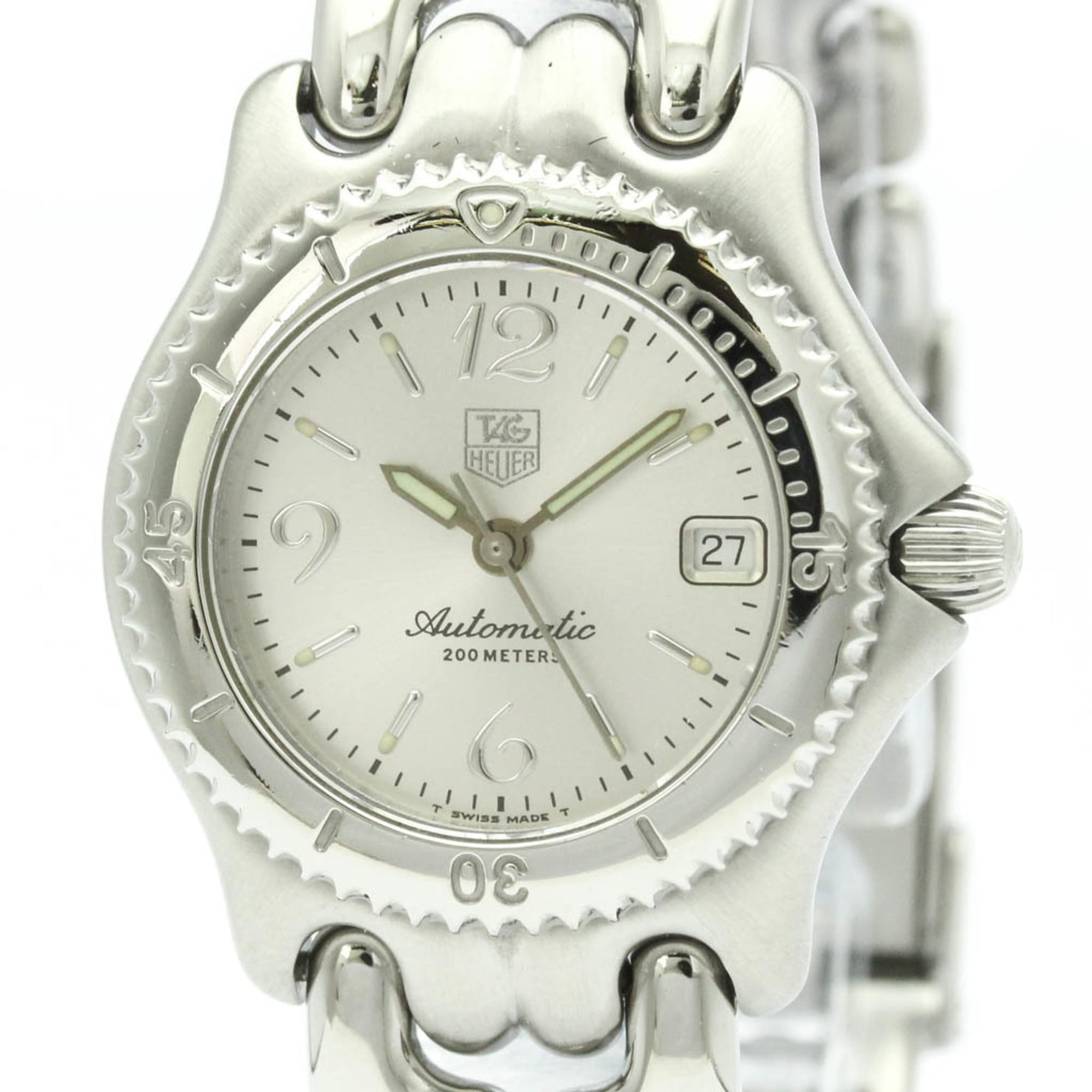 TAG HEUER Sel Professional 200M Steel Automatic Ladies Watch WG2310 Polished