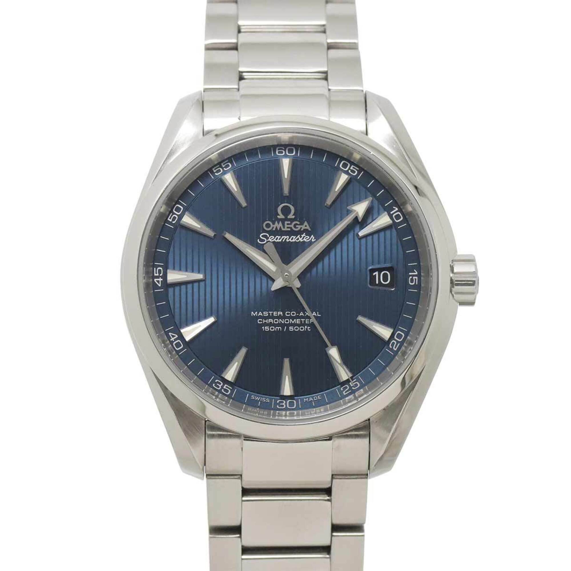 Omega Seamaster Aqua Terra Co-Axial 231 10 42 21 03 003 Men\'s Watch Date Navy Automatic Self-windin