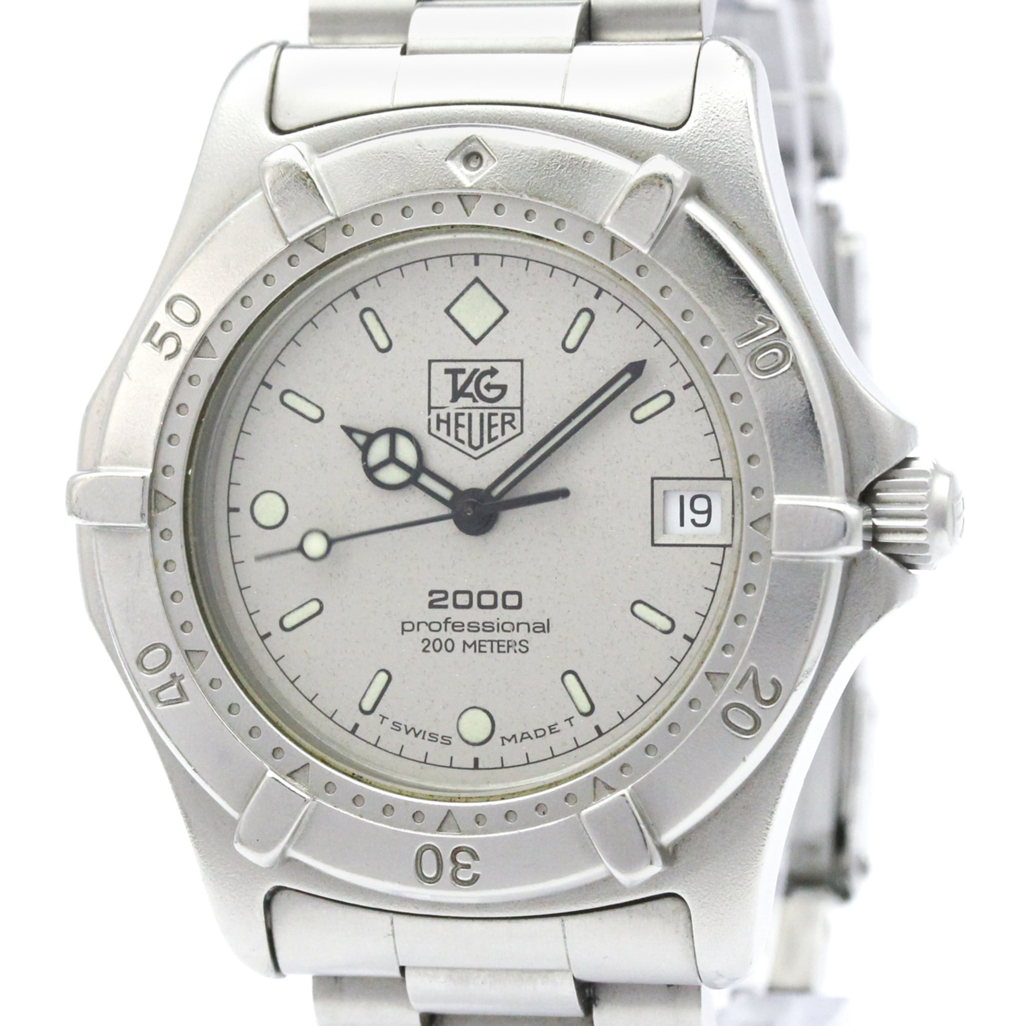 TAG HEUER 2000 Professional Steel Quartz Mens Watch 962.206