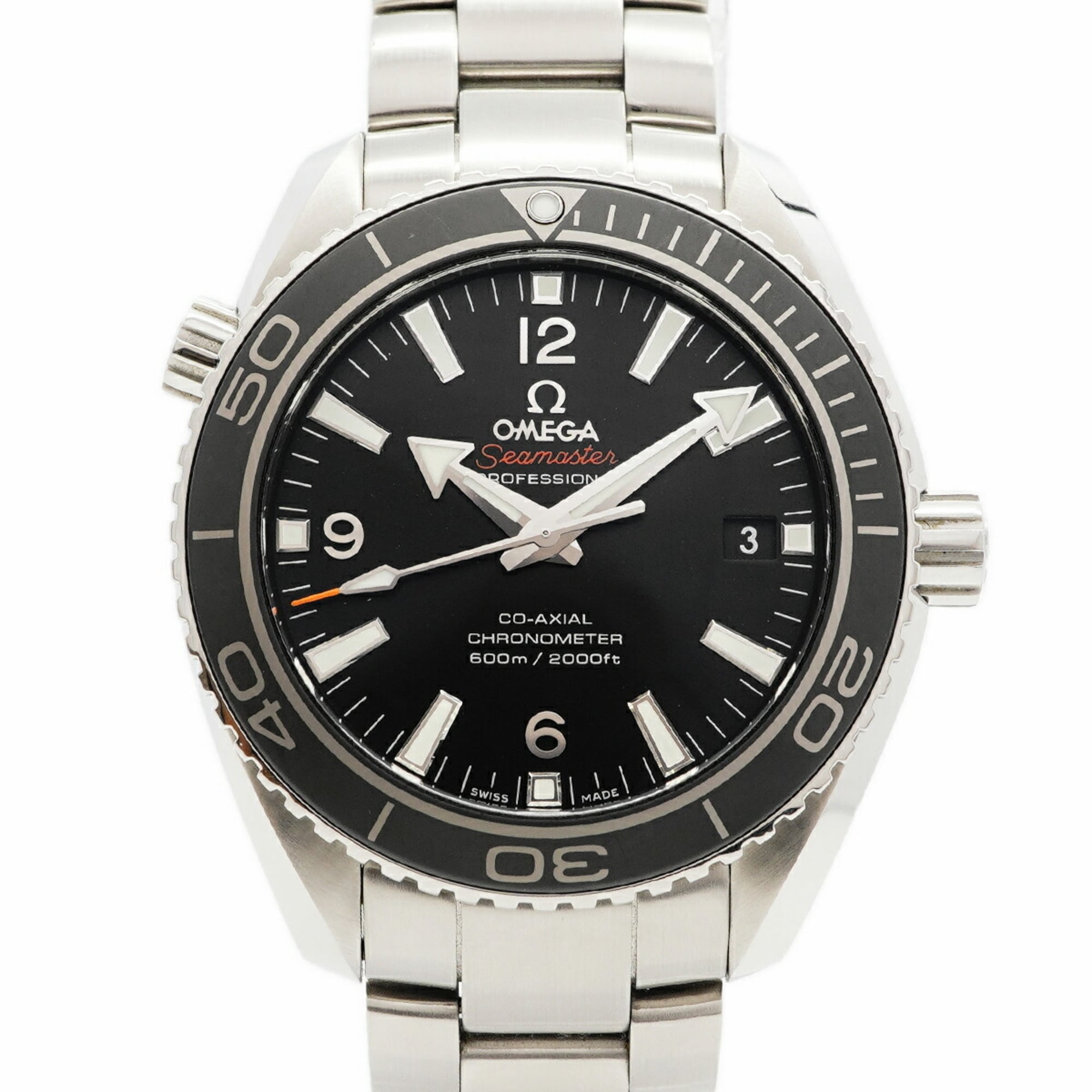 Omega Seamaster Planet Ocean 232.30.42.21.01.001 Black Dial Men\'s Watch