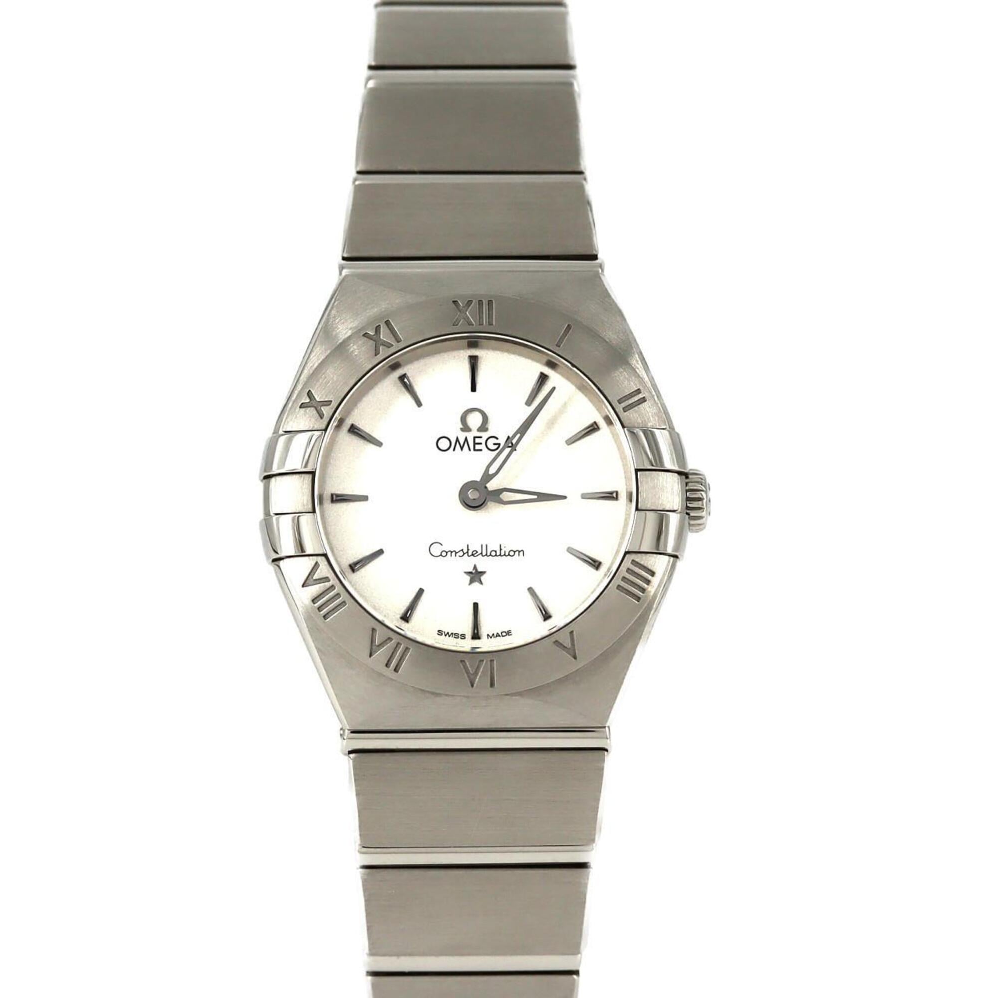 Omega Constellation Manhattan Brush 131.10.25.60.02.001 Stainless Steel Quartz Watch